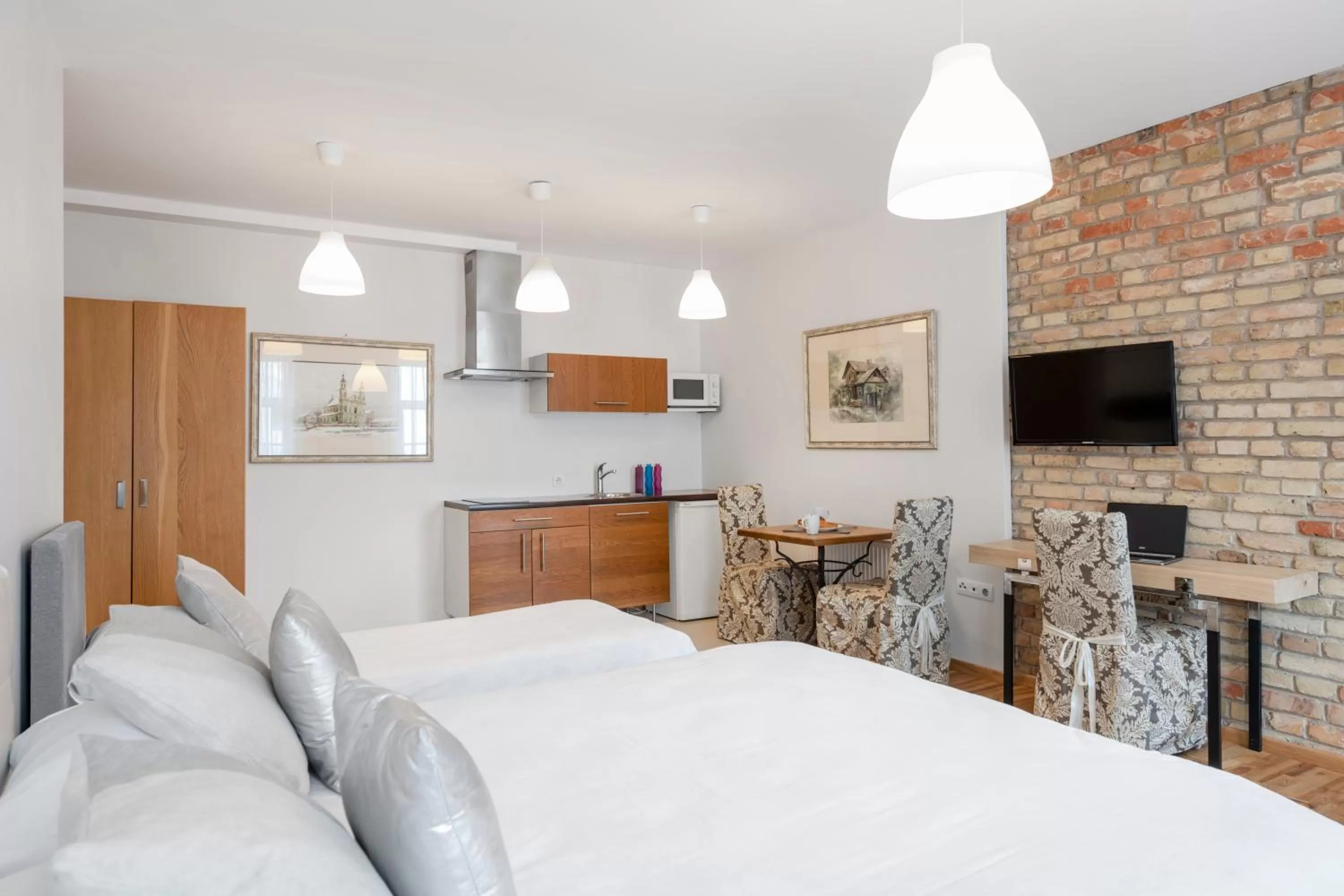 Photo of the whole room in Vilnius Apartments