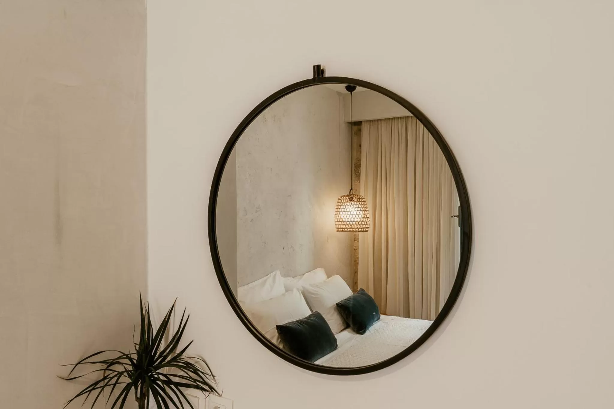 Bedroom, Bed in BOĒM Boutique Hotel Lefkada