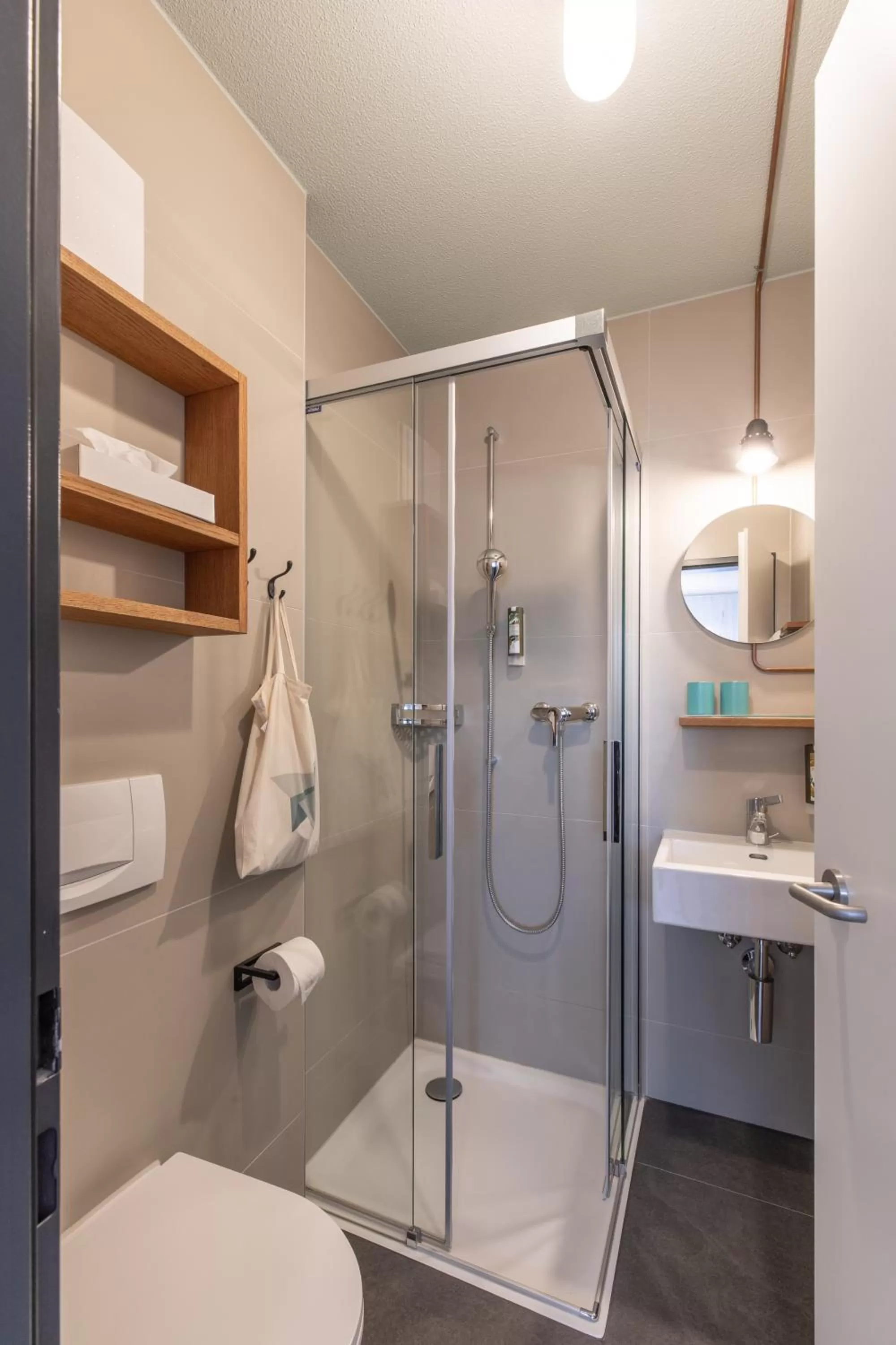 Toilet in Alpenblick Bern - kind of a hotel