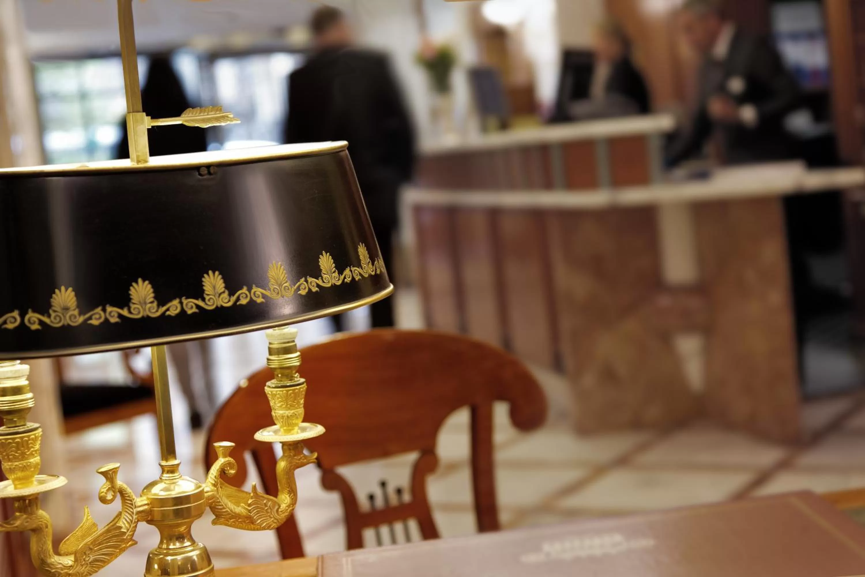 Lobby or reception in Hotel Capitol Milano