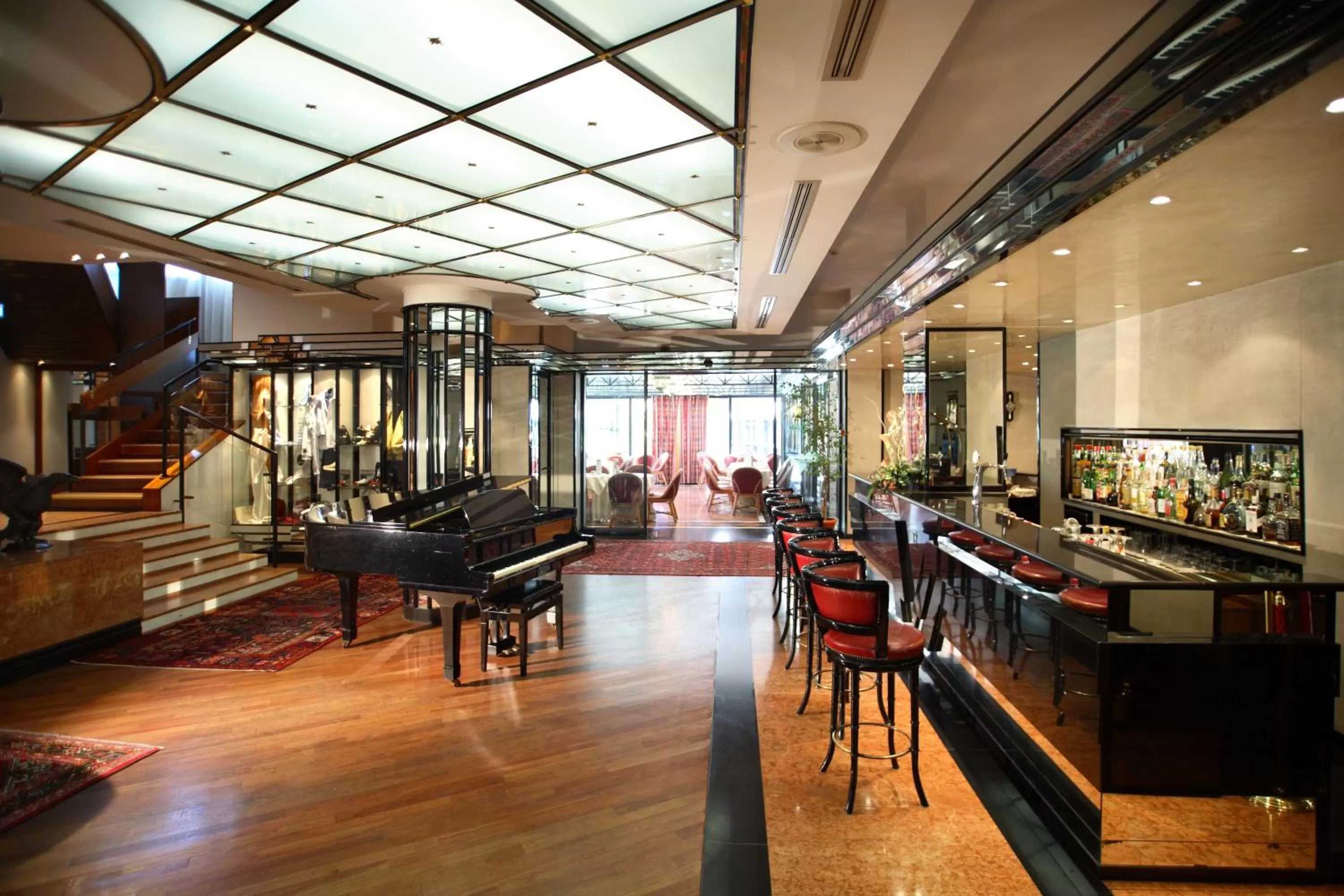 Lobby or reception in Hotel Imperiale Rimini & SPA