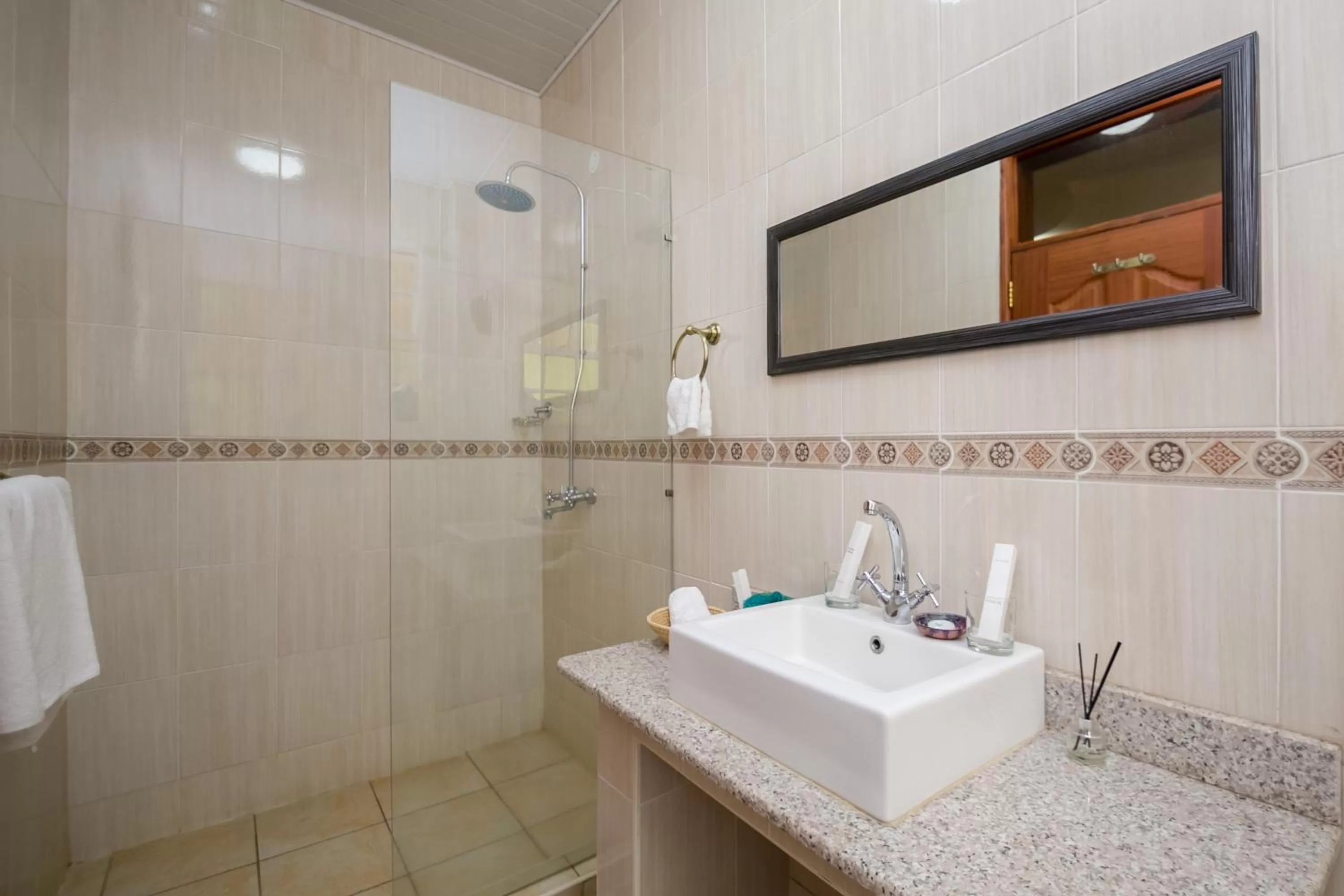 Shower, Bathroom in Hotel Rudi