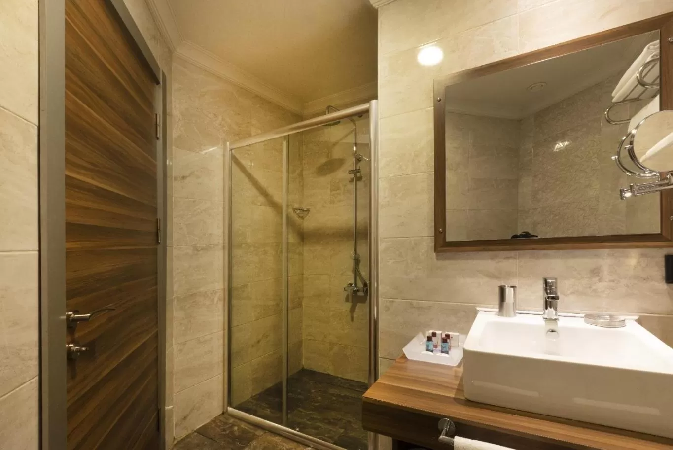 Bathroom in Sky Tower King Hotel