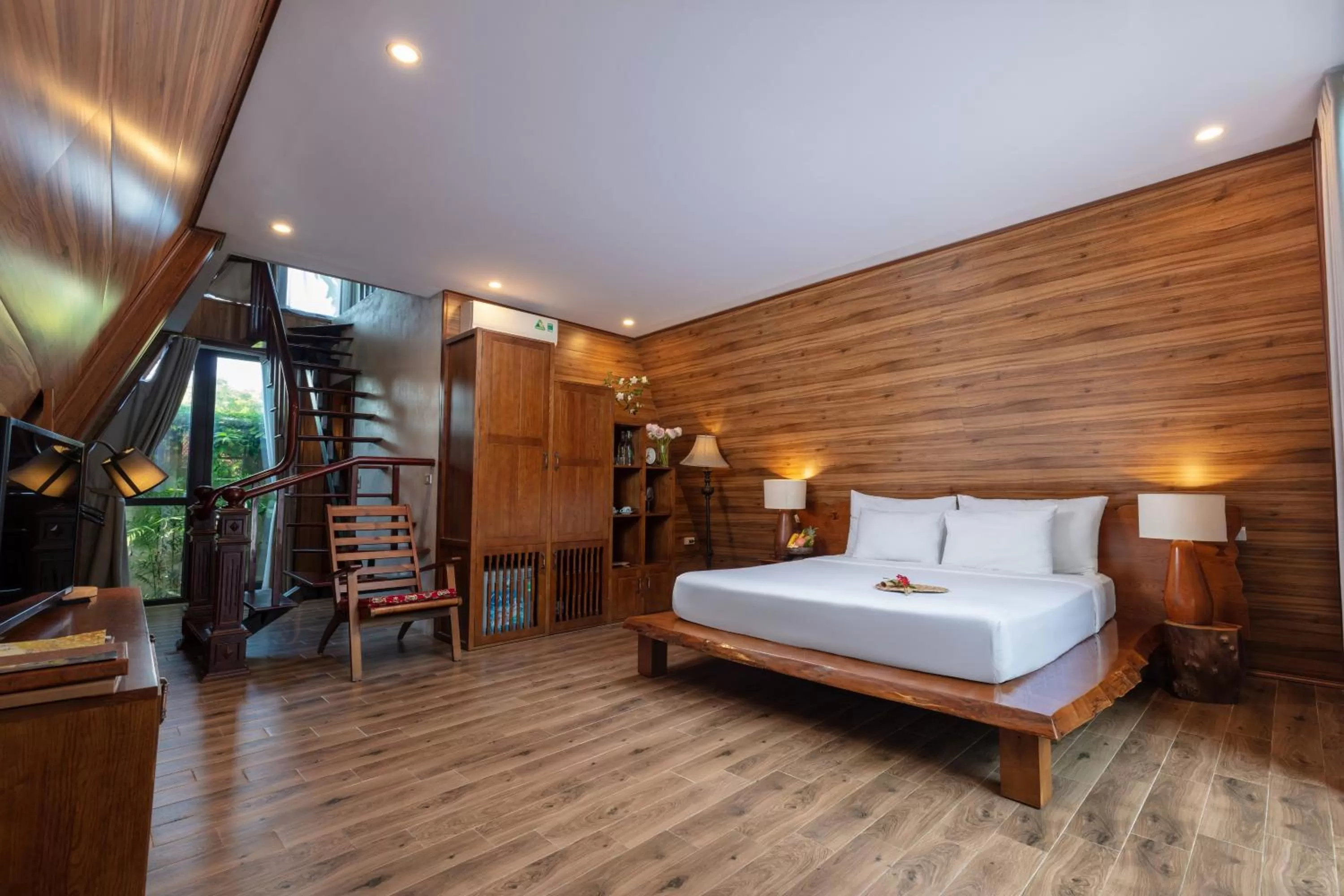 Photo of the whole room, Bed in Bai Dinh Garden Resort & Spa
