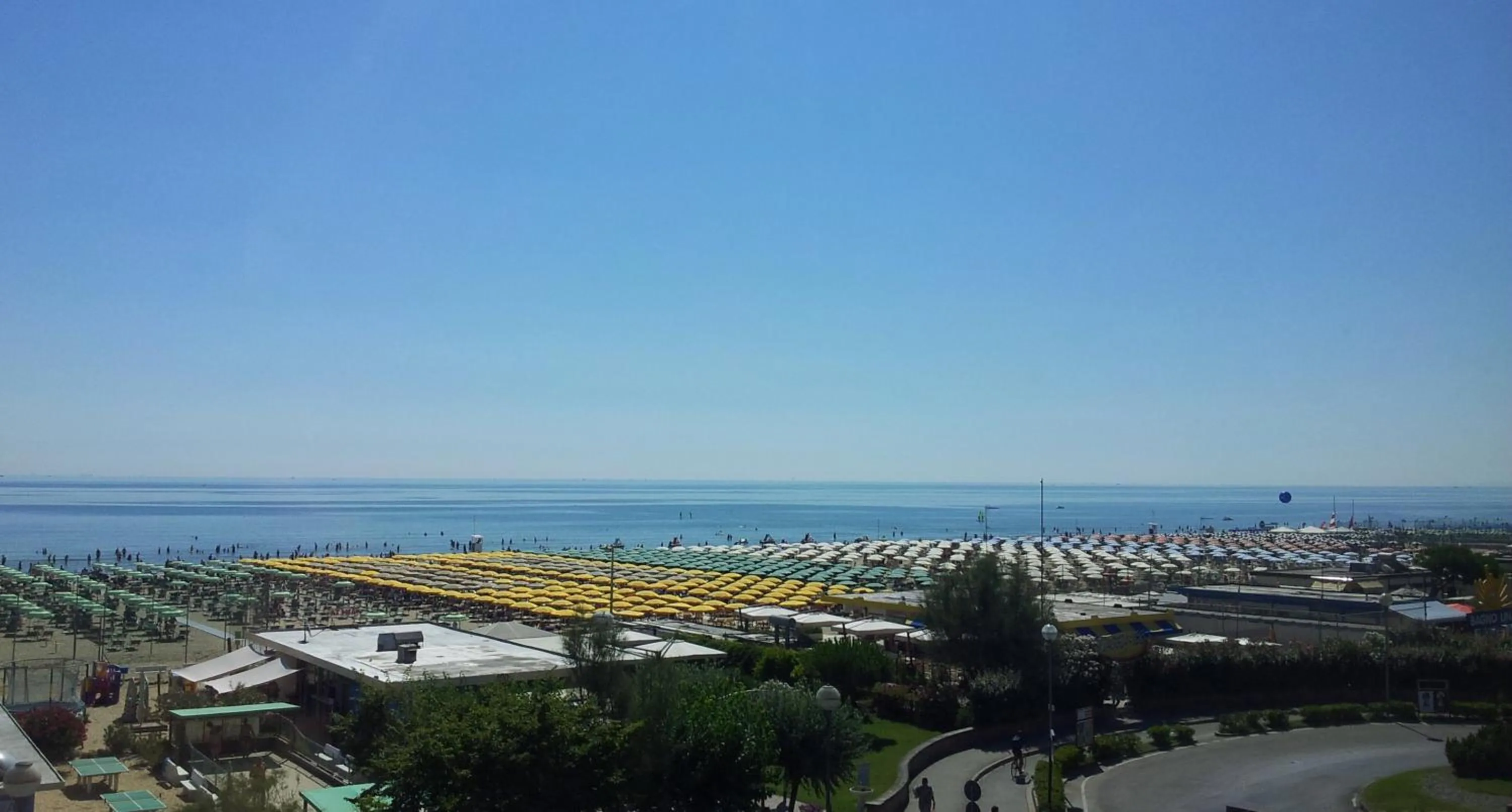 Sea view in Hotel Dante Family Spa Resort