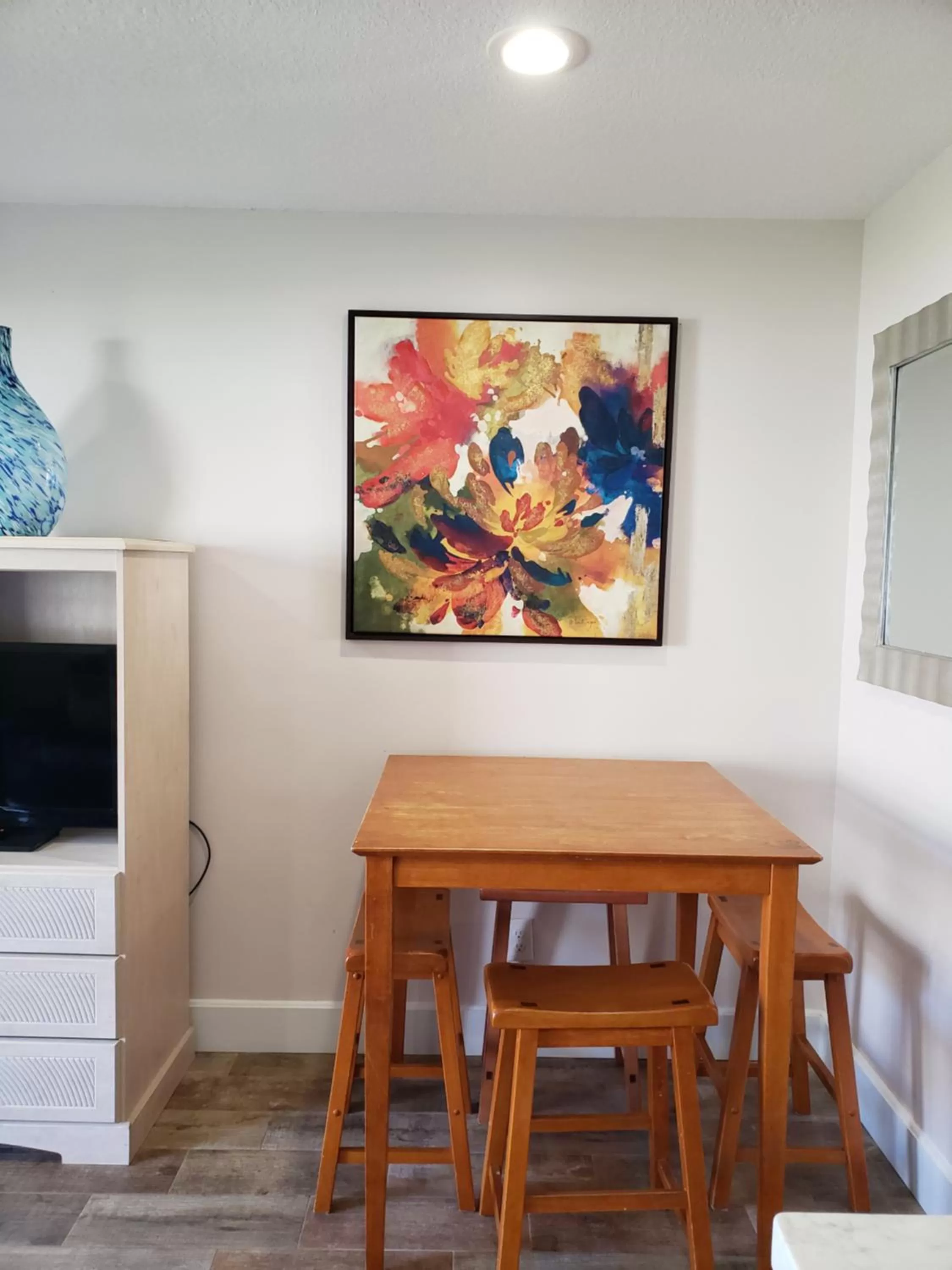 Dining area in The Galveston Victorian Condo