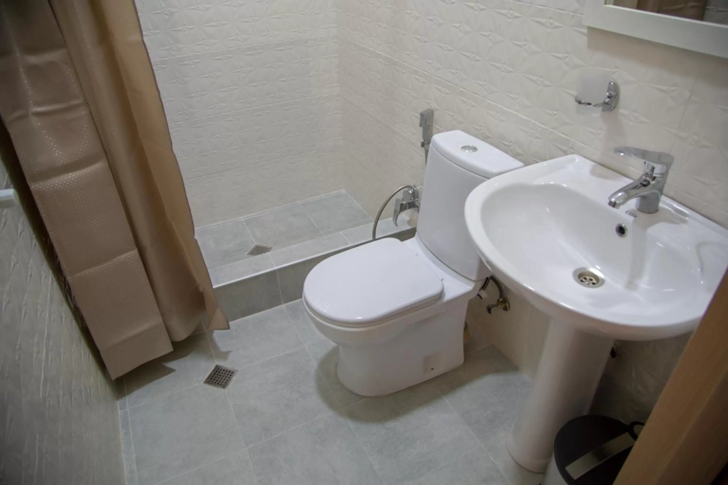 Shower, Bathroom in Family Hotel Triston