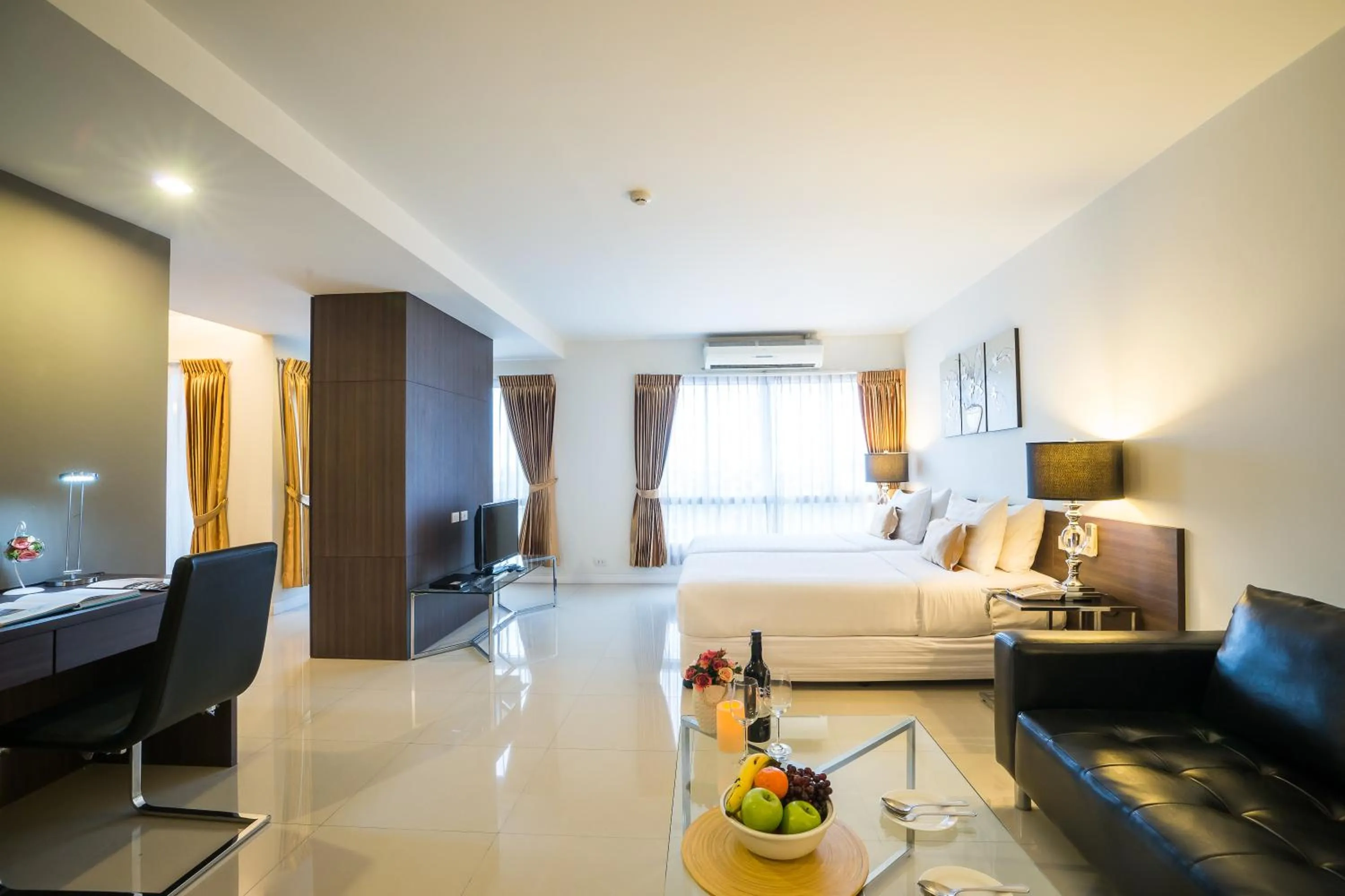 Day, Bed in Beyond Suite