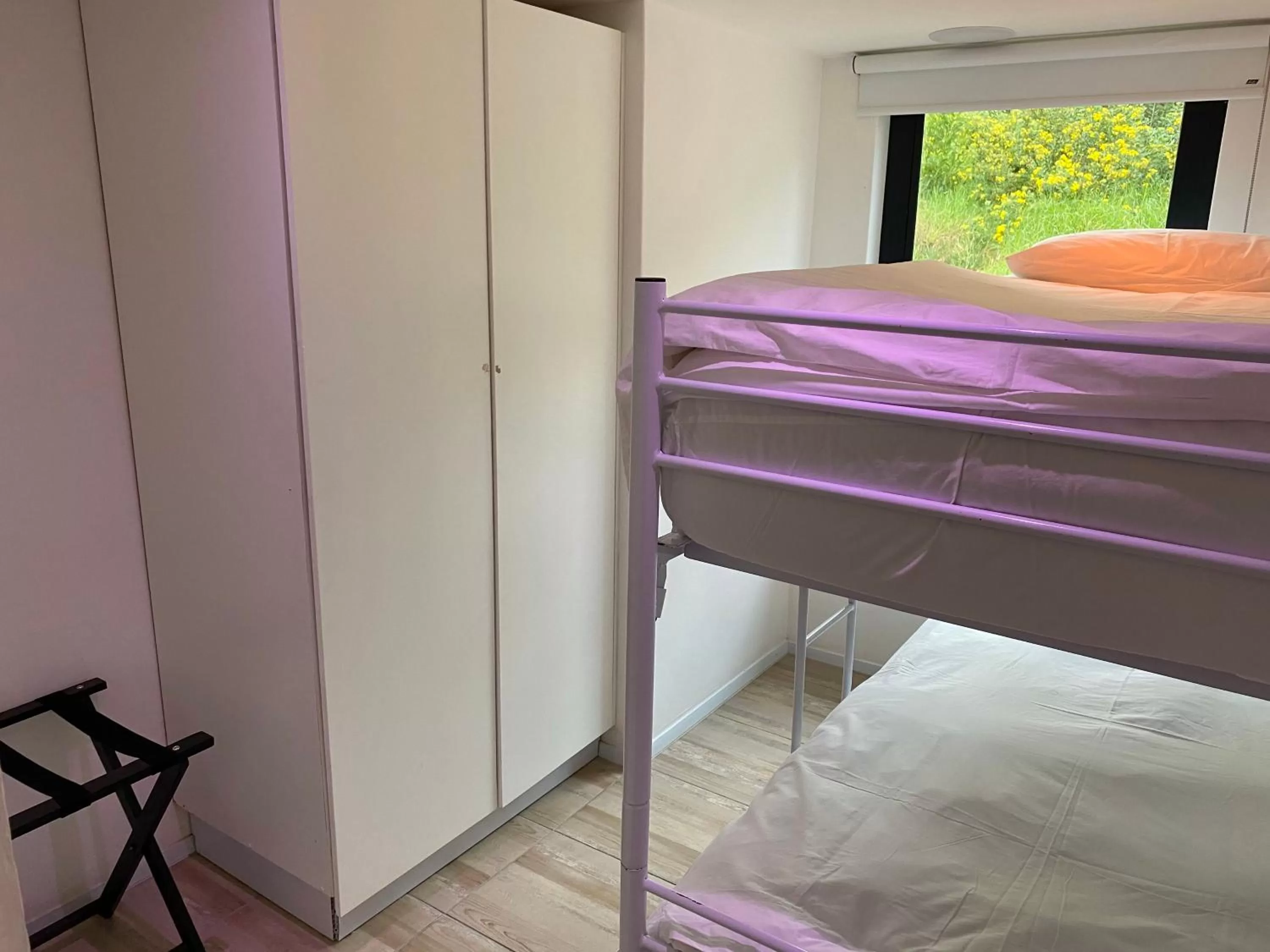 Bed in Vida Nova Retreat