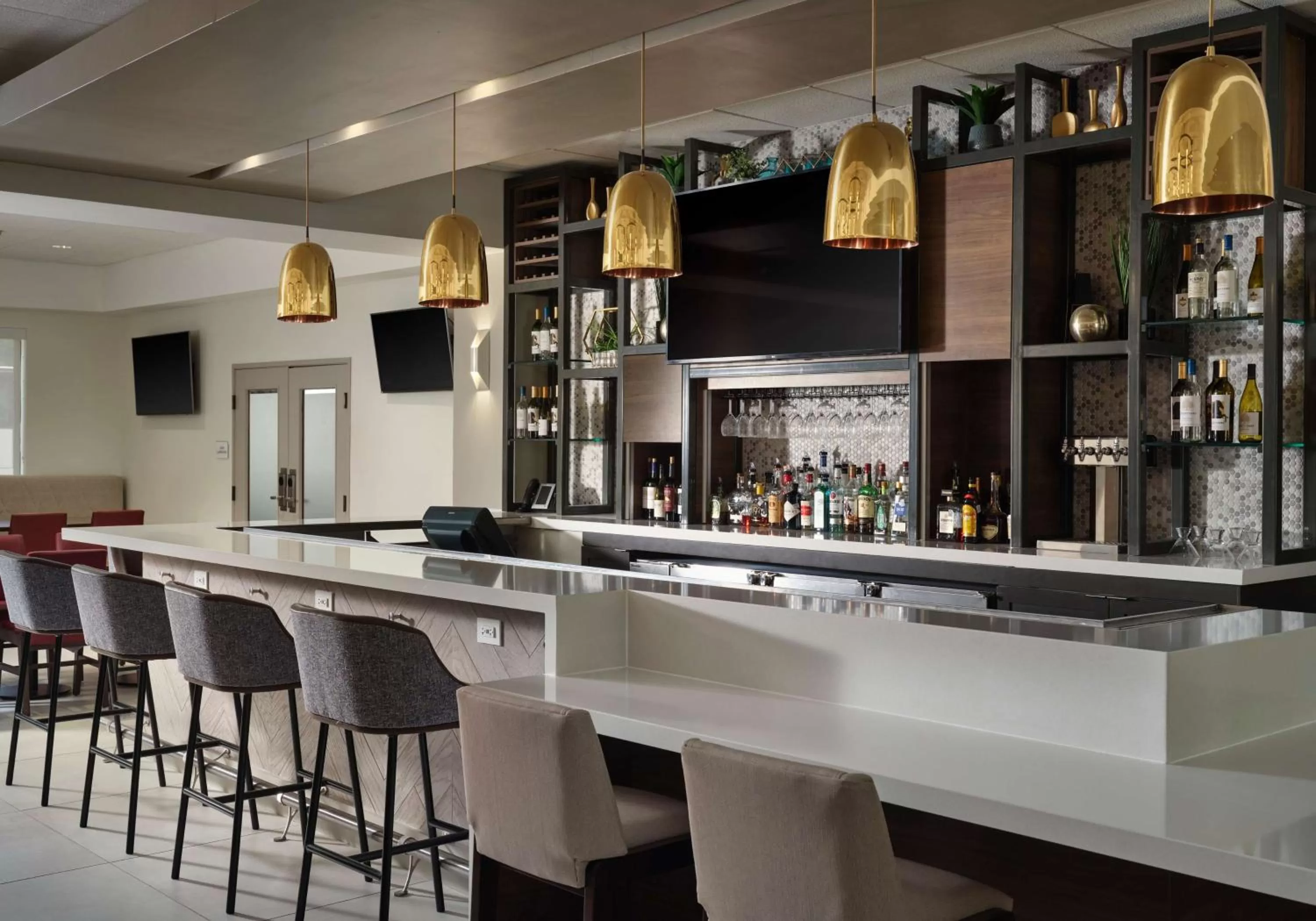 Lounge or bar in Hilton Garden Inn Las Colinas