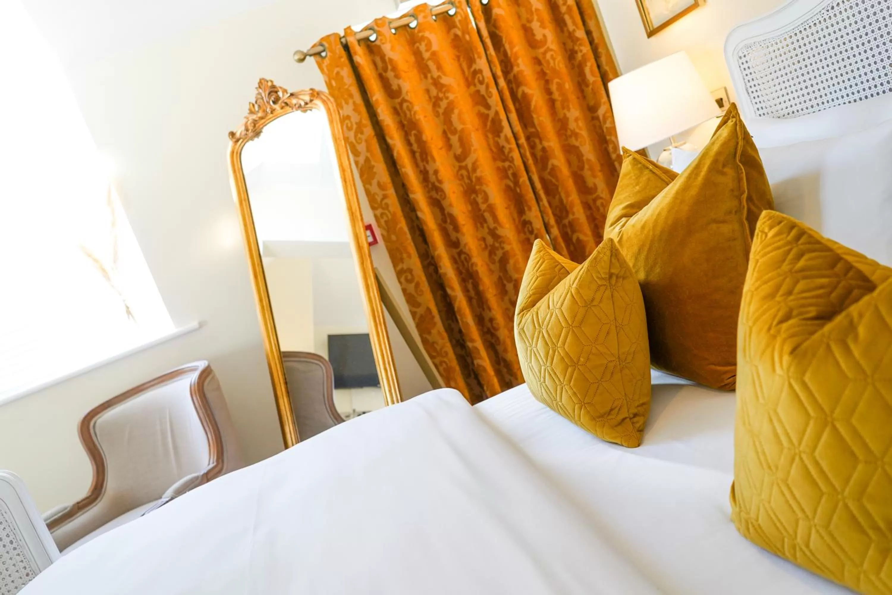 Bed in Beamish Hall Hotel, BW Premier Collection