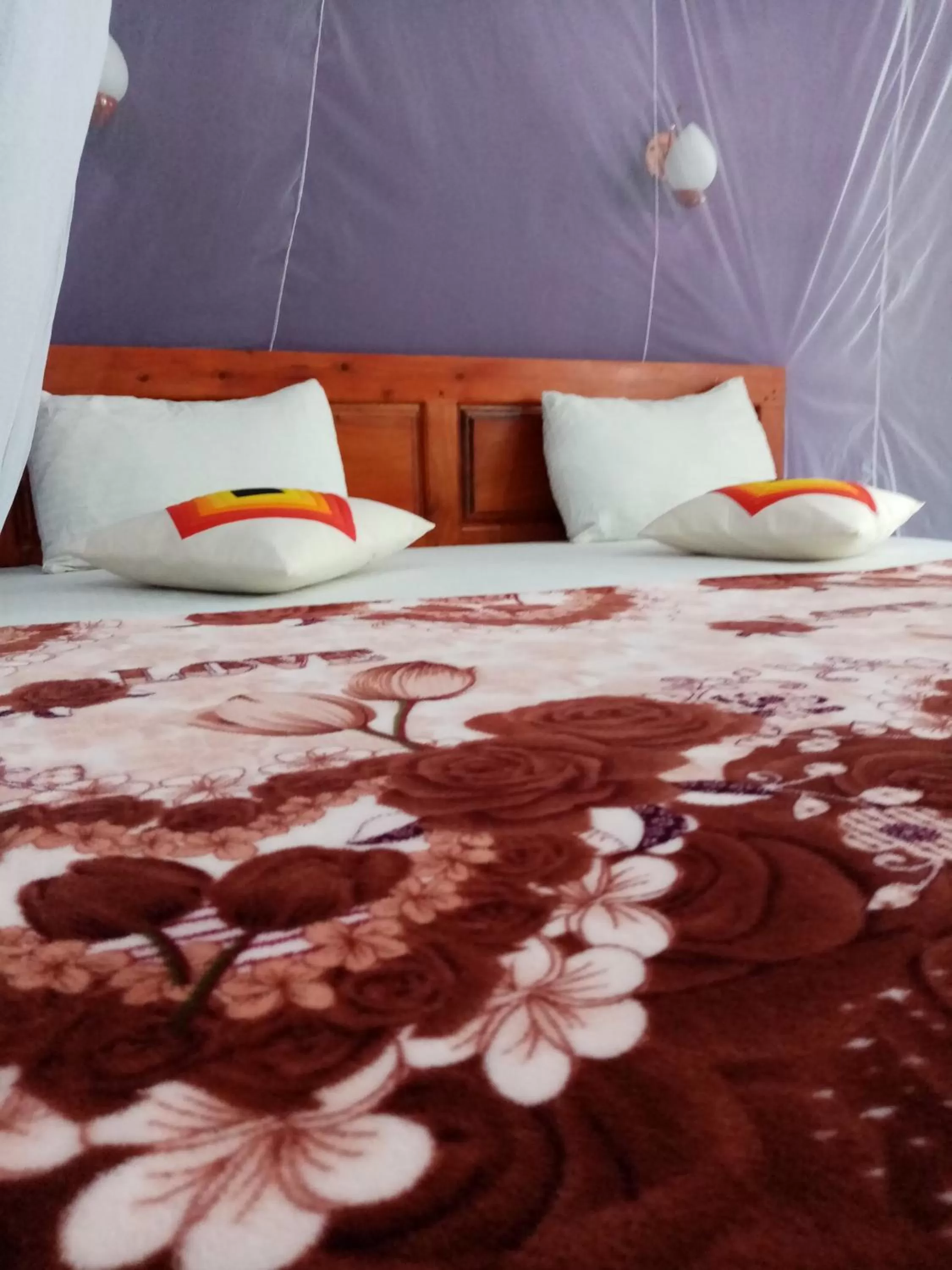 Bed in The Horizon Root Inn