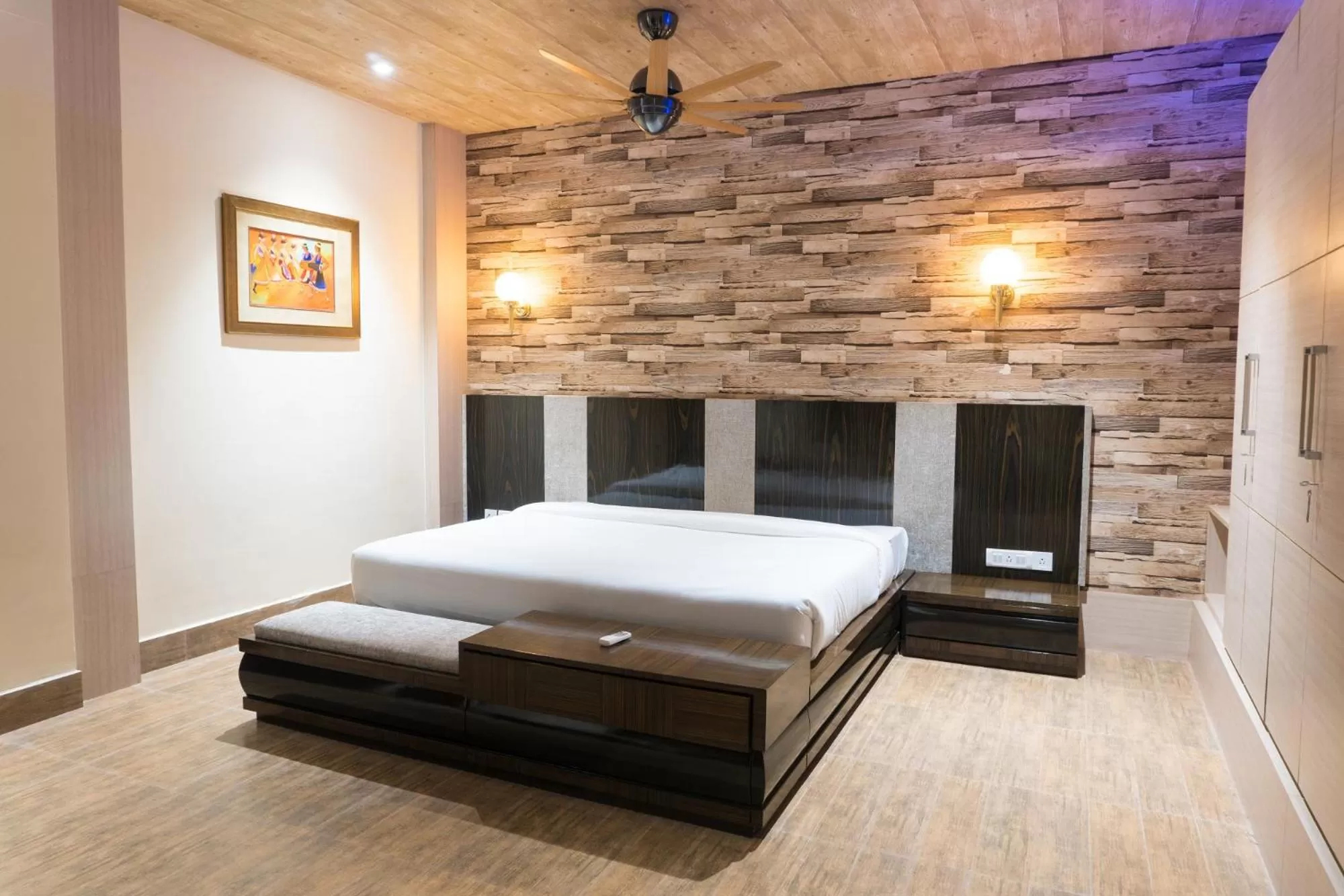 Bed in Kushal Palli Resorts- A unit of PearlTree Hotels & Resorts