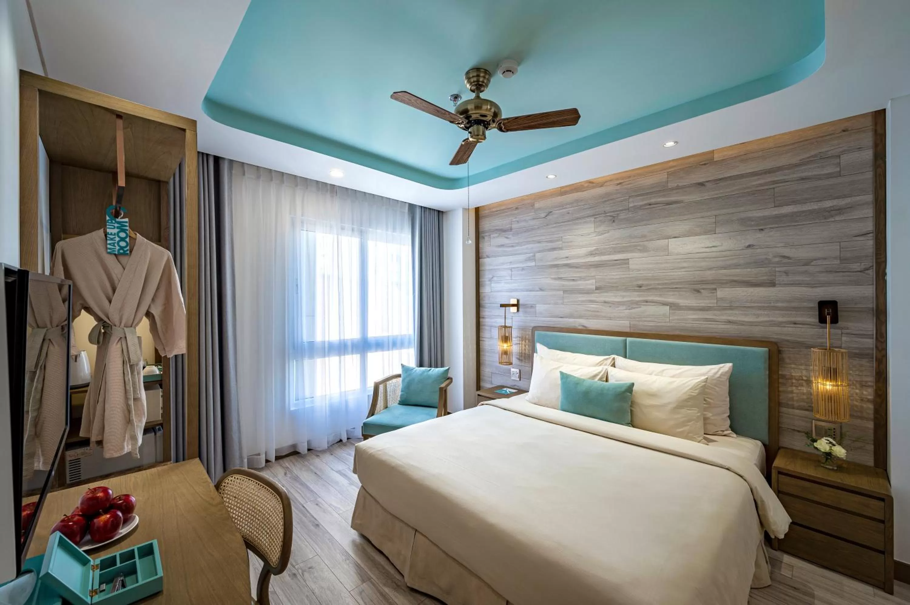 Premium Double (Outside View) + Free Afternoon Tea in Icon Saigon - LifeStyle Design Hotel