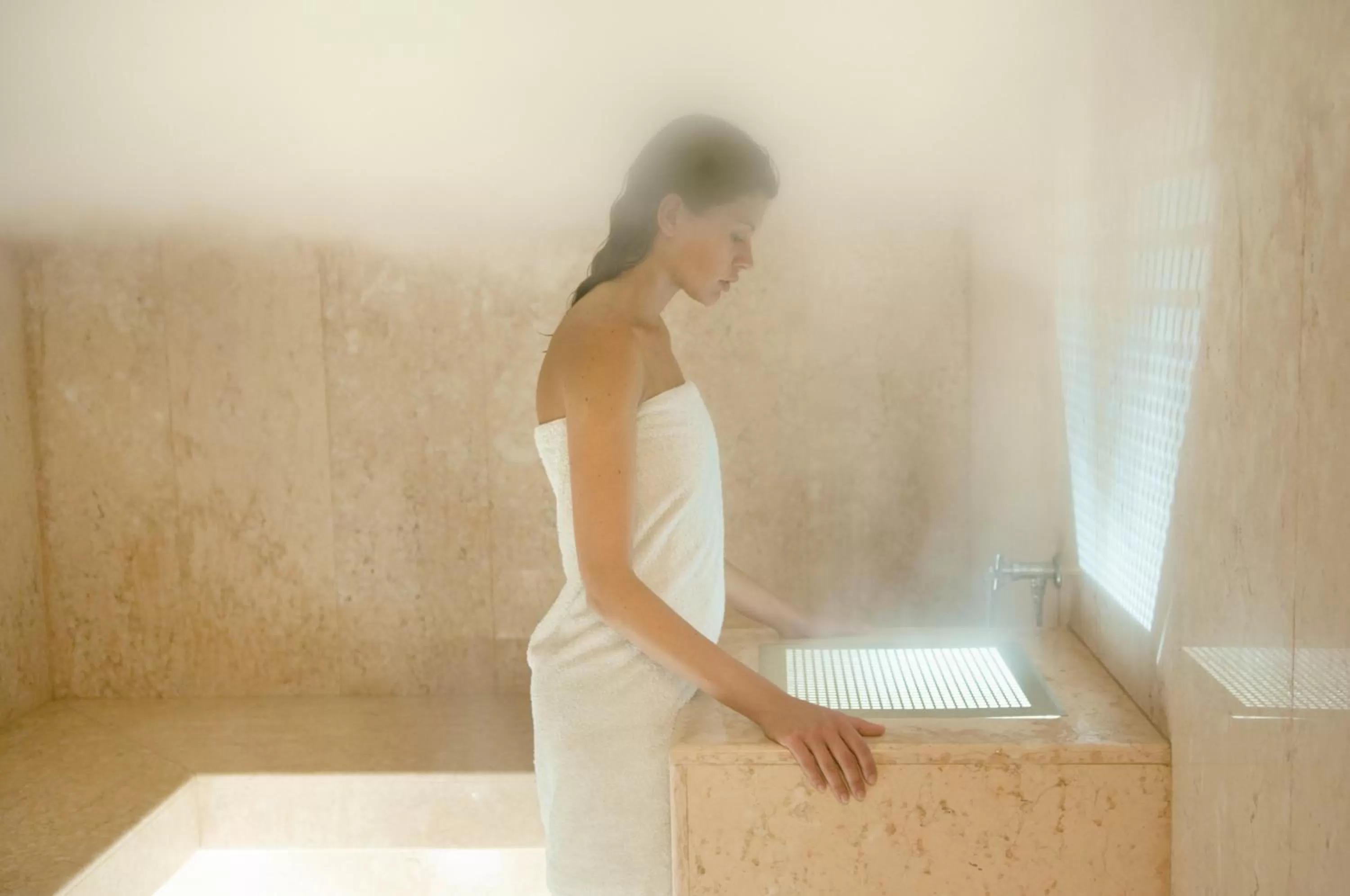 Steam room in Hotel Veronesi La Torre