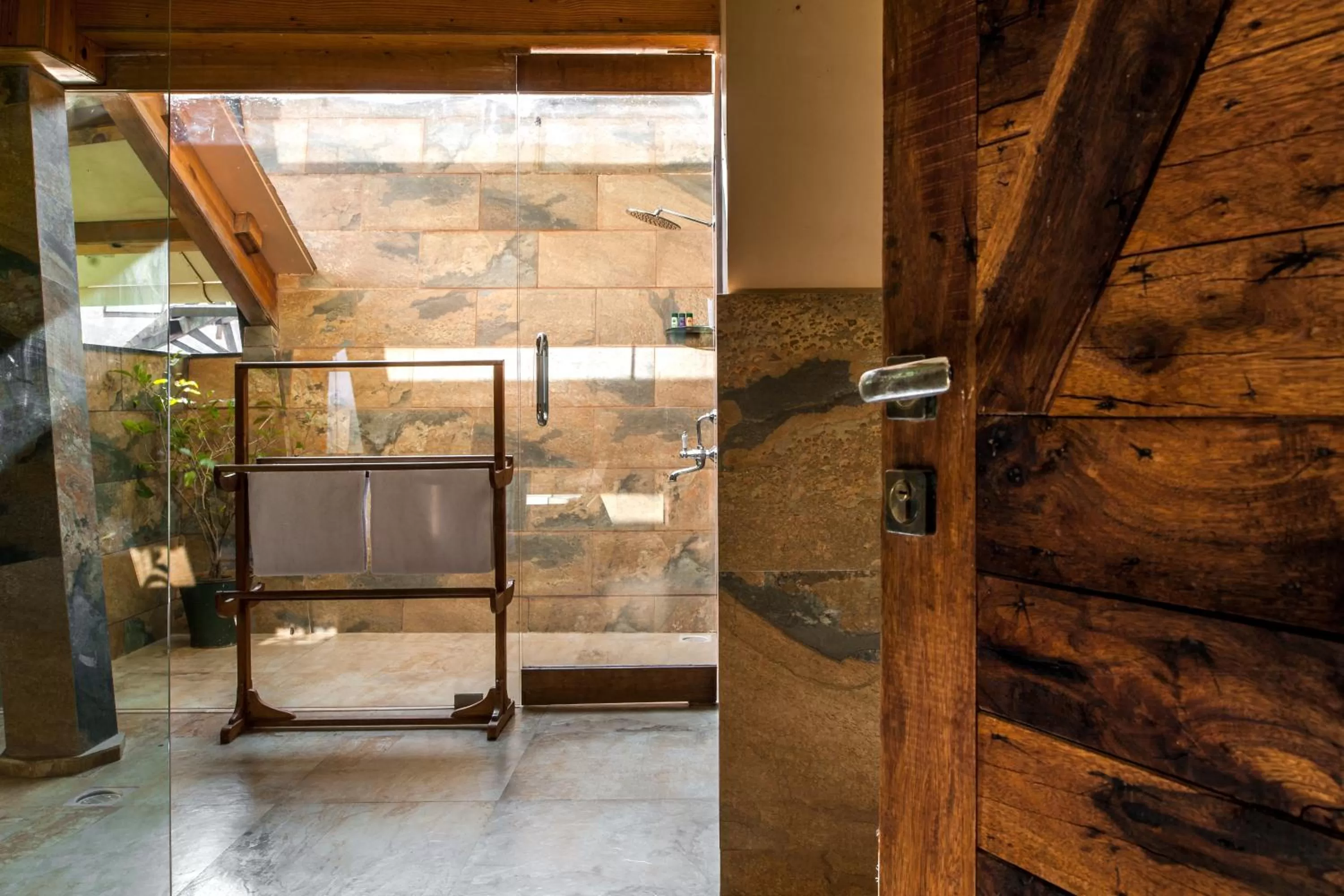 Shower in The Machan