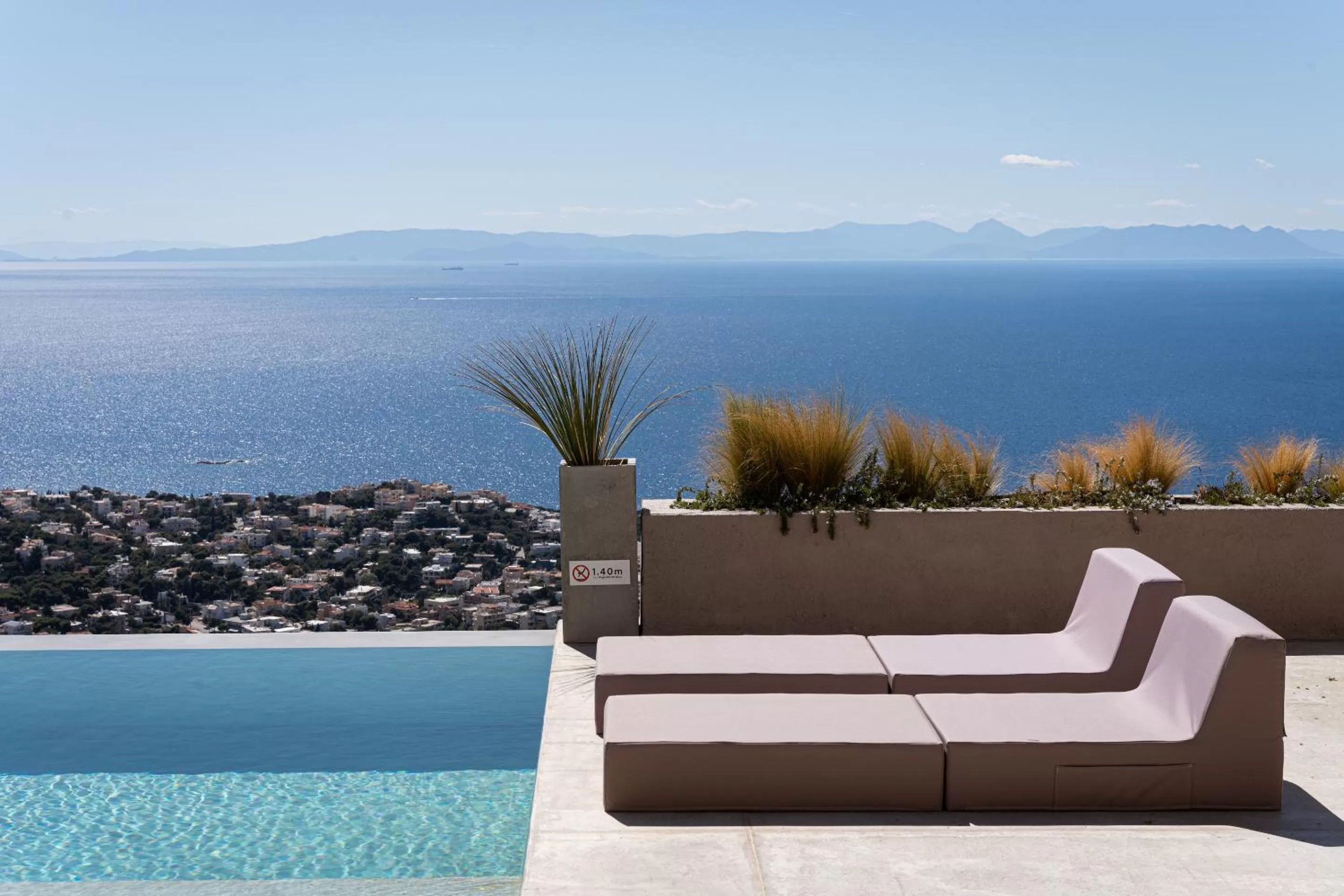 Sea view in Saronida Hills