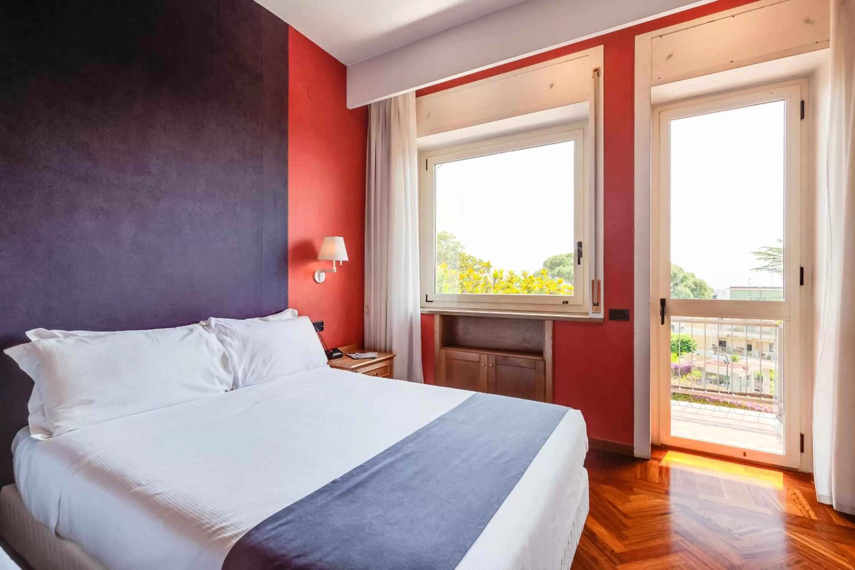 Bed in Culture Hotel Villa Capodimonte