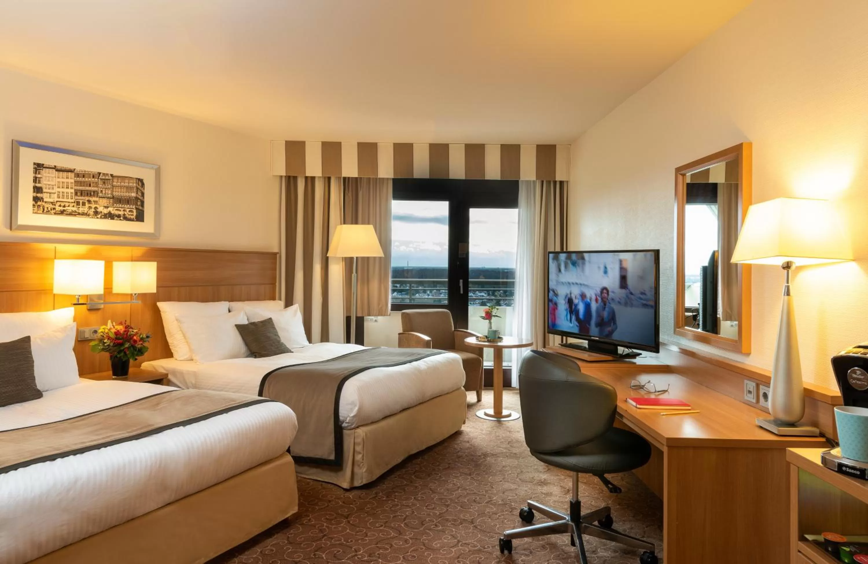 Comfort Quadruple Room in Leonardo Royal Hotel Frankfurt