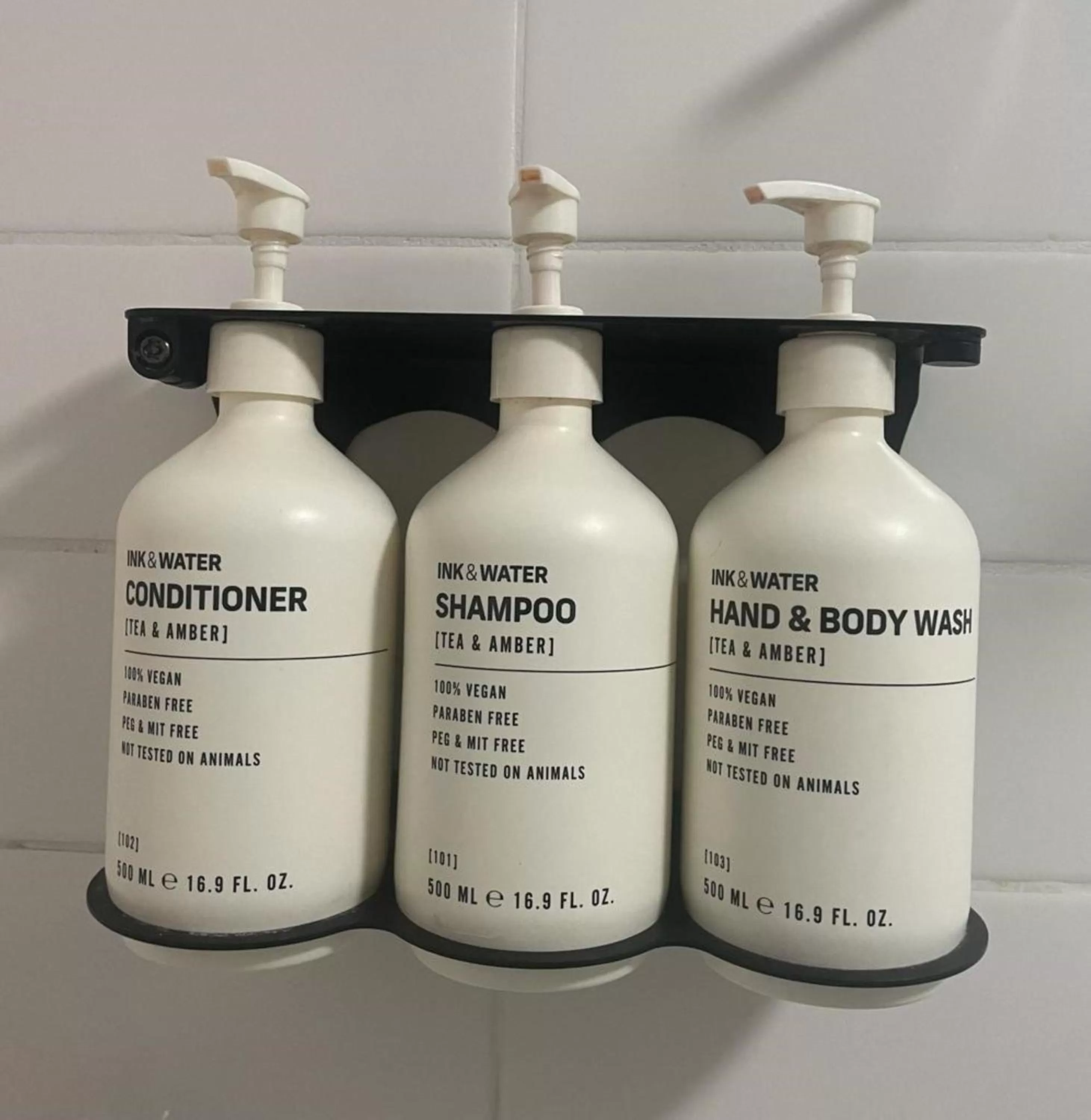 Bathroom in ibis Styles Canberra Tall Trees