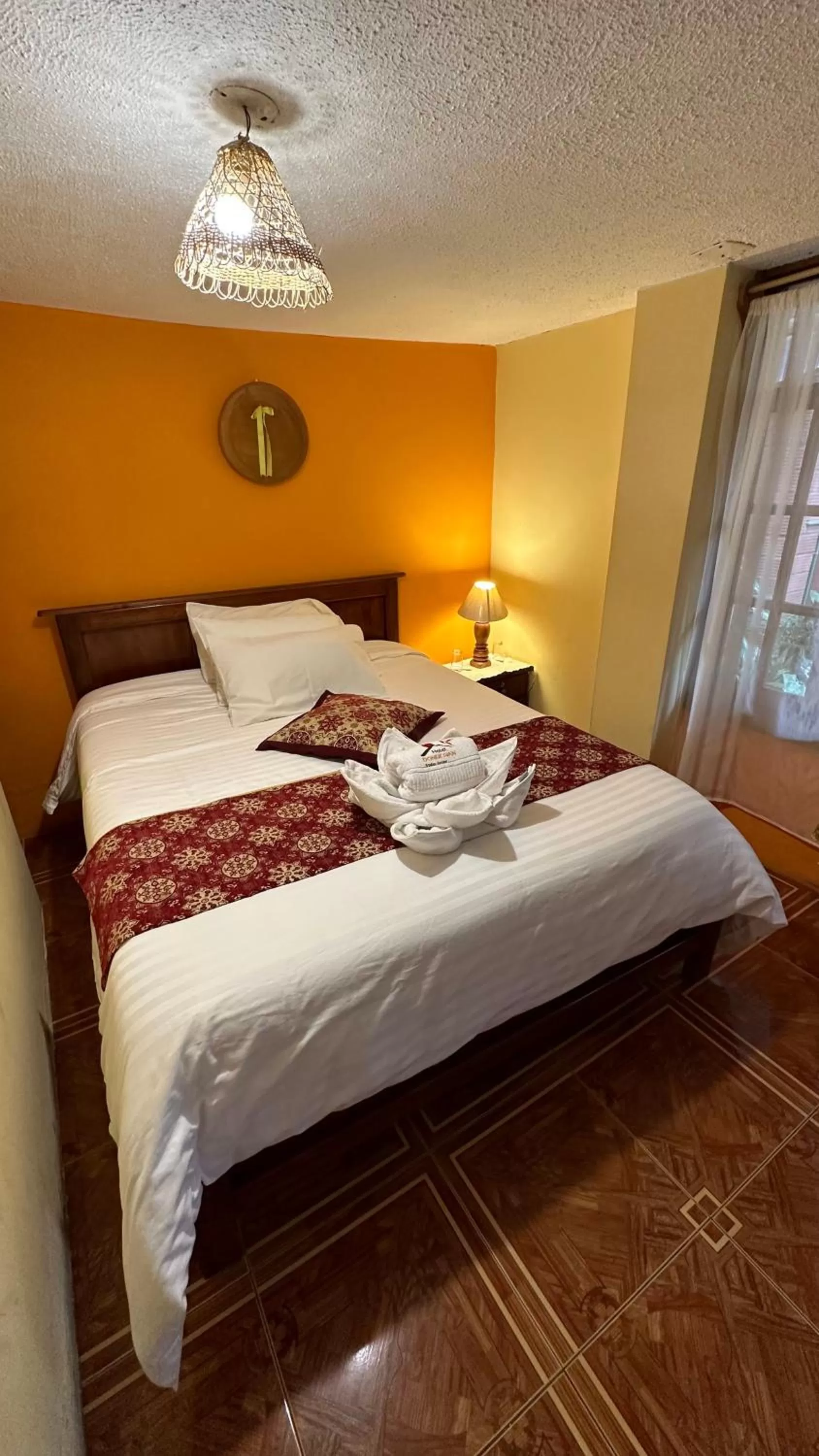 Bed in Hotel Donde Ivan