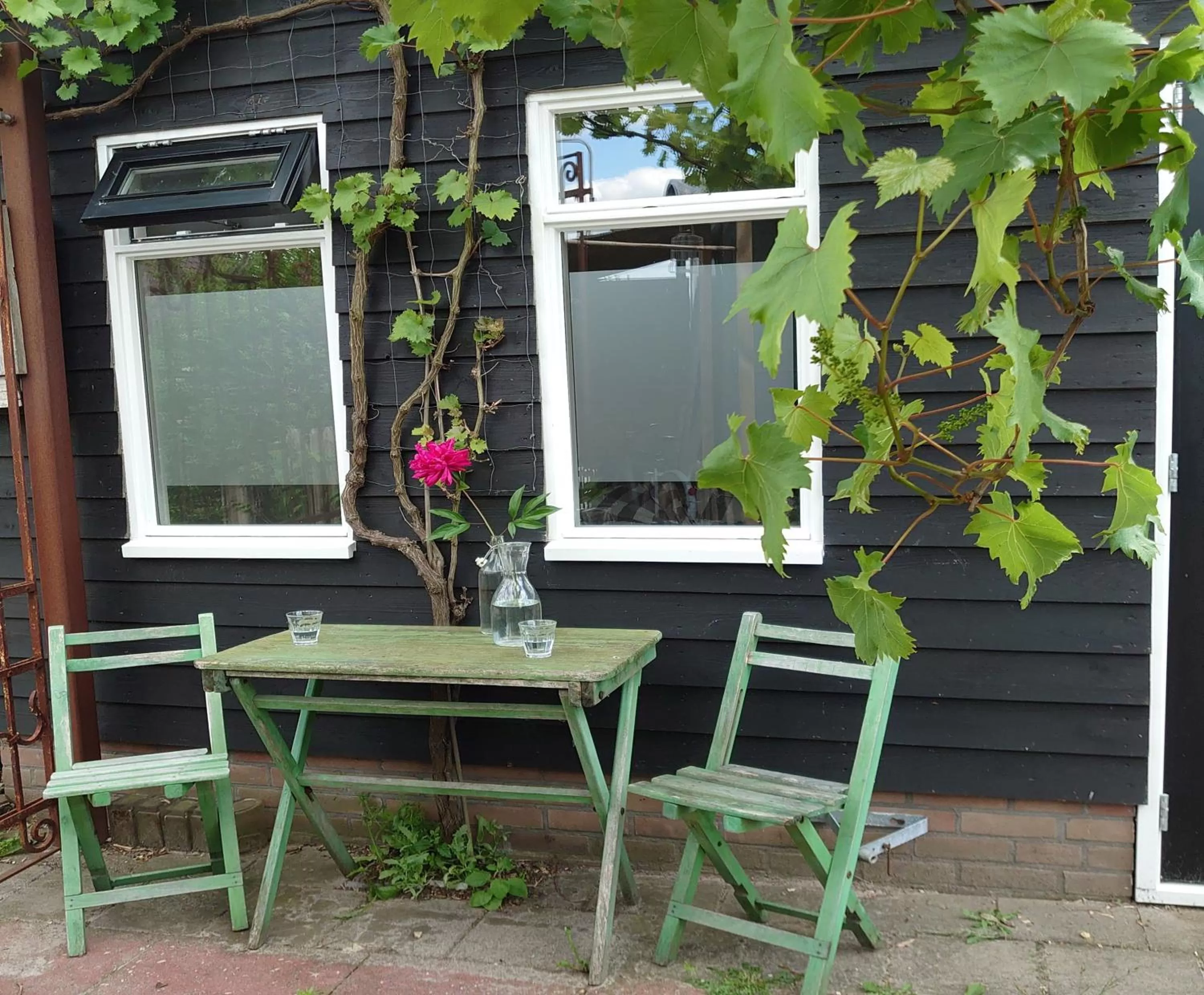 Balcony/Terrace in B en B Sluisje 1818