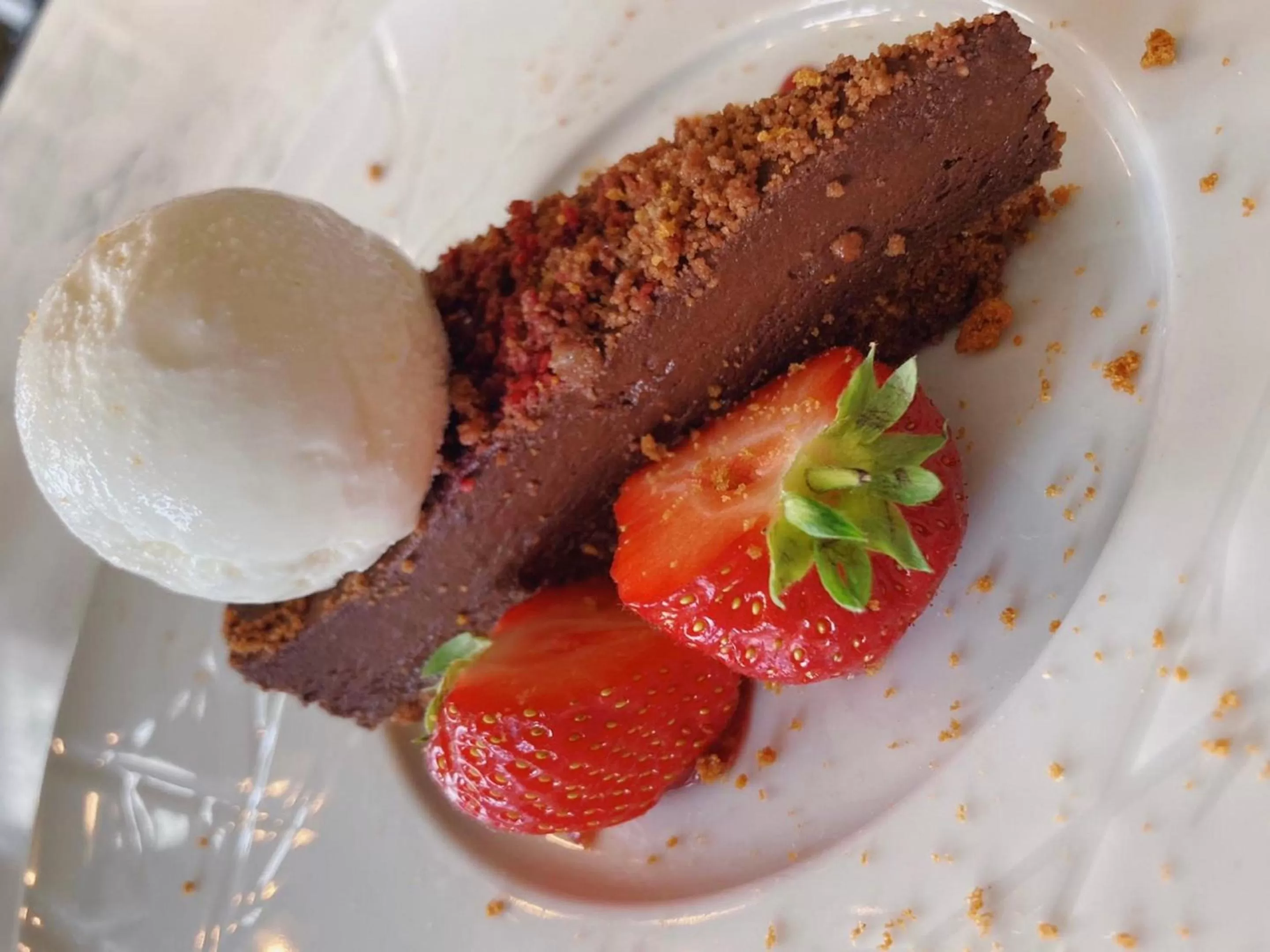 Food close-up in Cliff Hotel