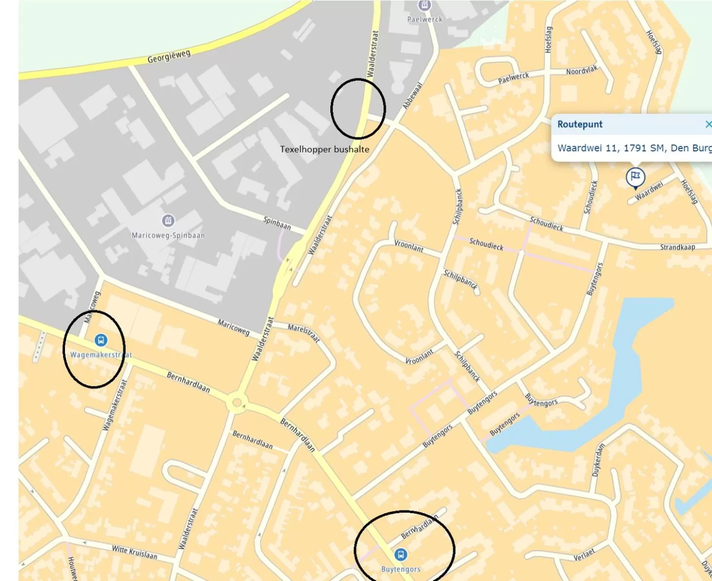 Location in Bed en Bike Strûnen op Texel