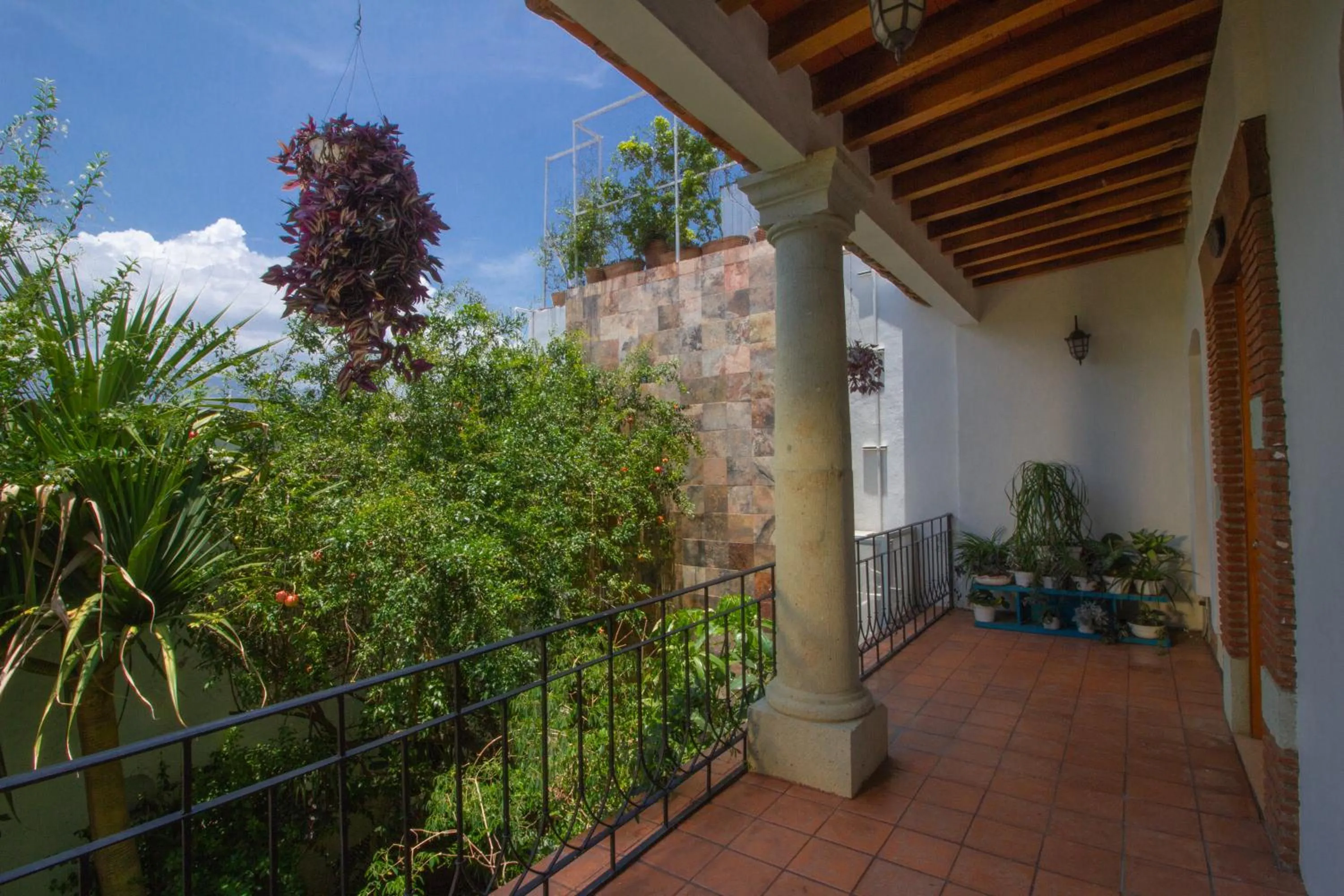 Balcony/Terrace in NaNa Vida Hotel Oaxaca
