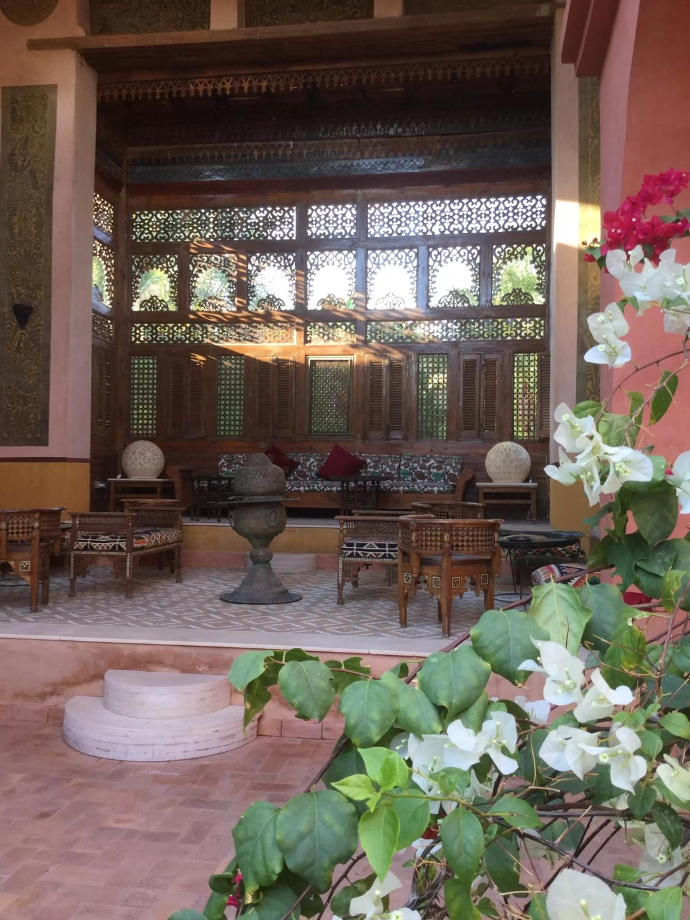 Lounge or bar in Al Moudira Hotel