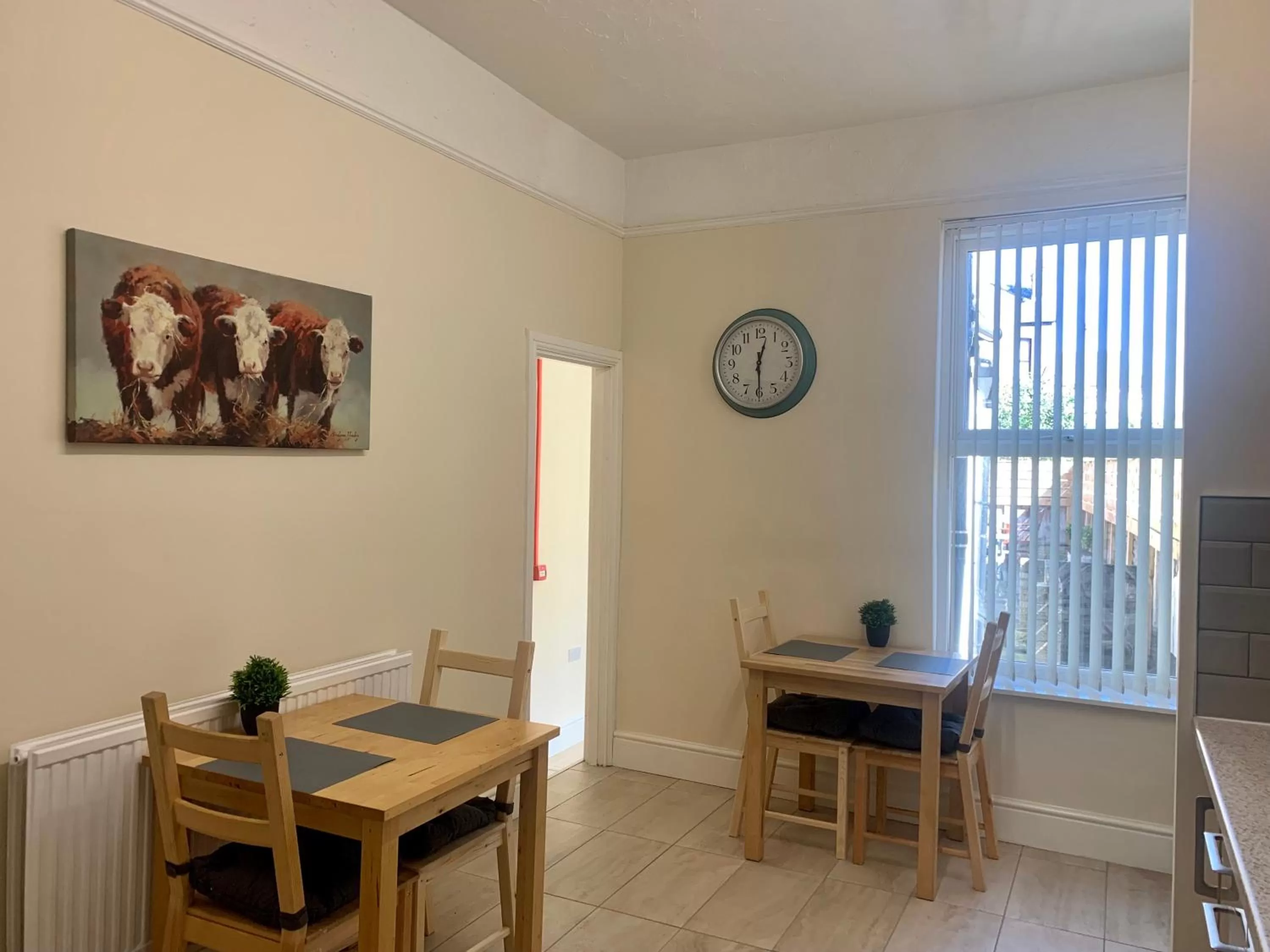 Seating area in Be My Guest Liverpool