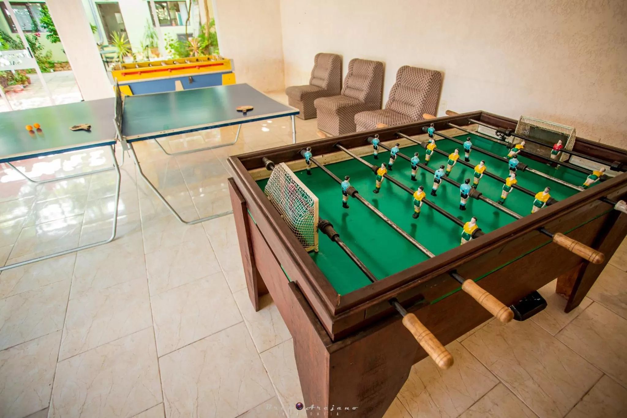 Game Room, Billiards in Hotel Internacional