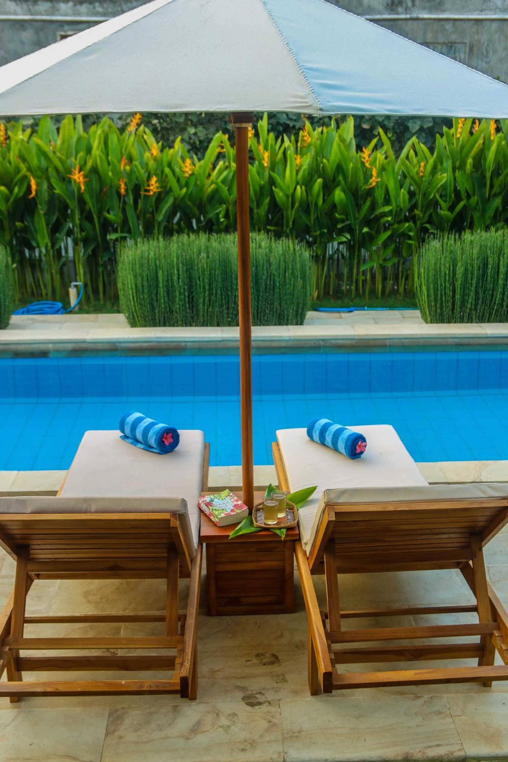 Patio in Cozy Cottages Lombok