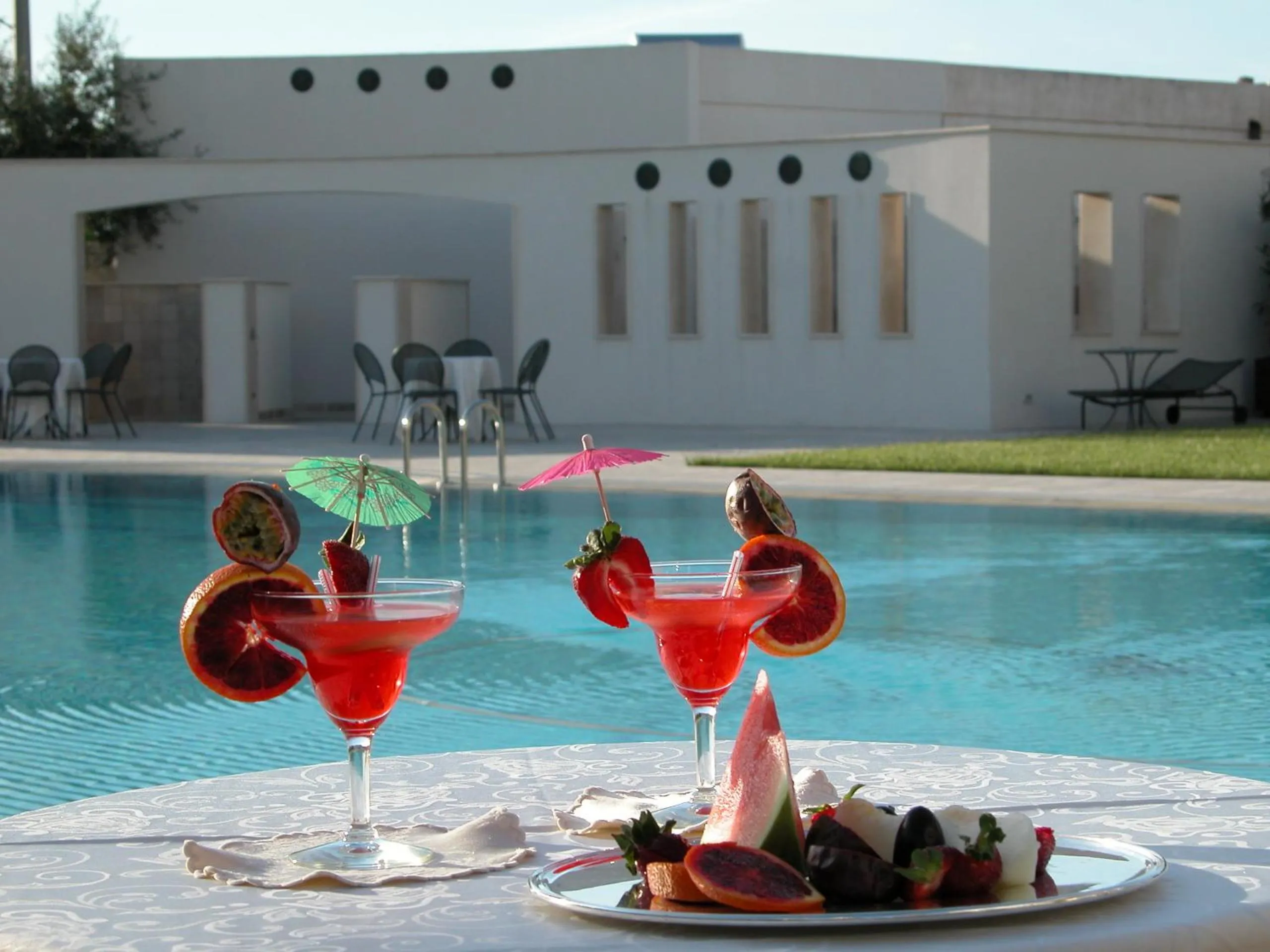 Drinks in Grand Hotel la Chiusa di Chietri