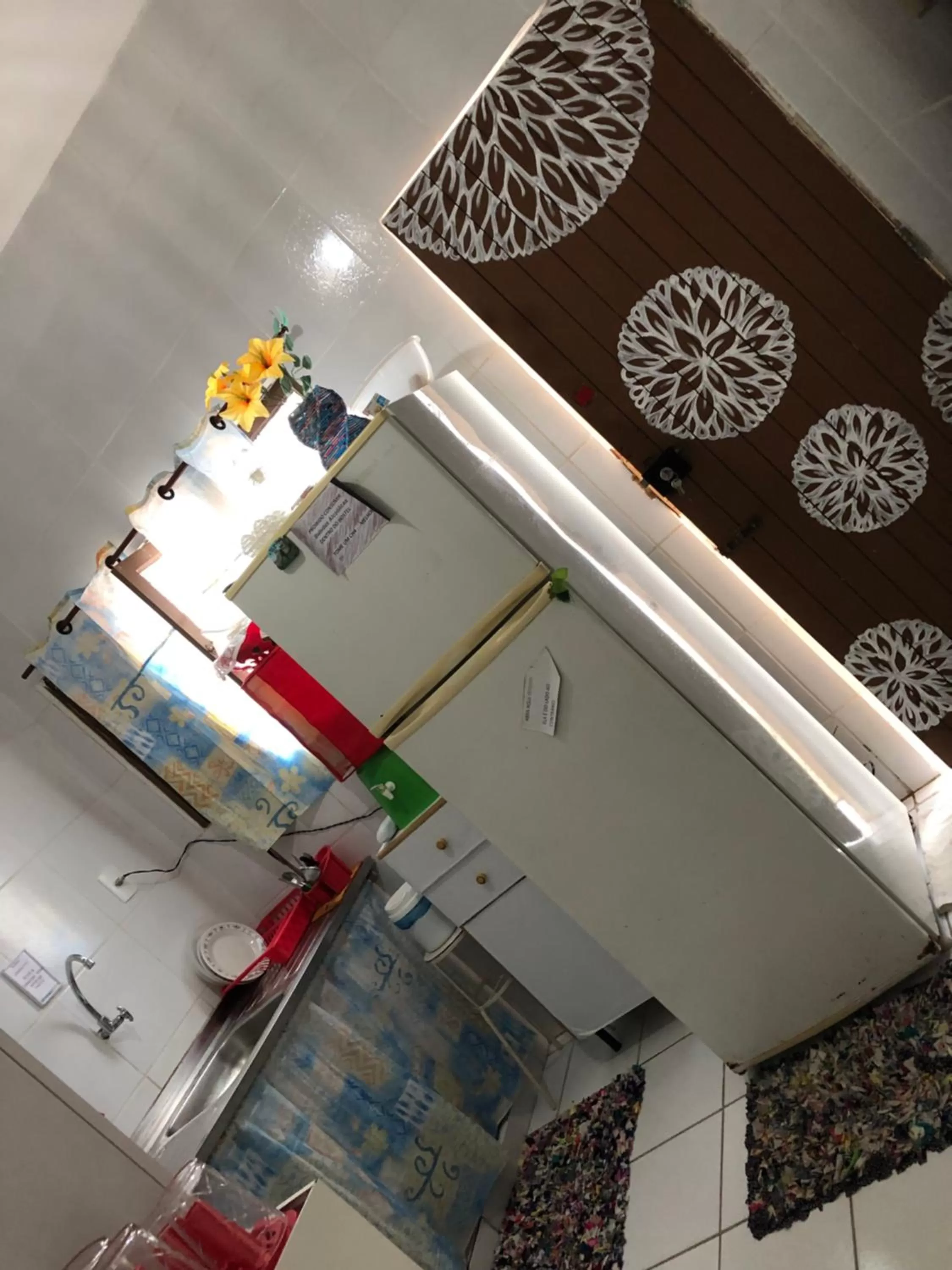 Kitchen or kitchenette, Kitchen/Kitchenette in Hostel Das Canárias