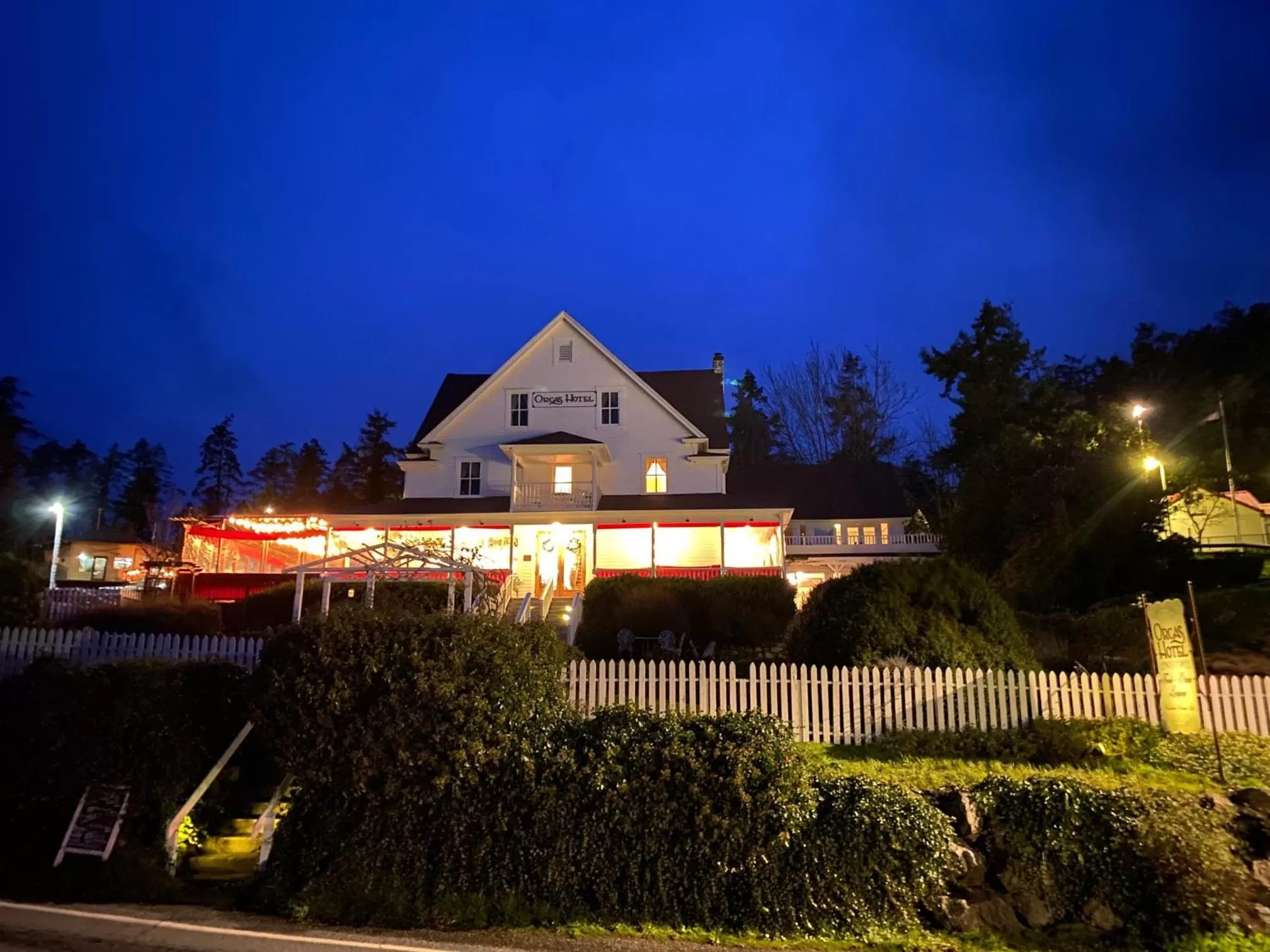 Property building in Orcas Hotel