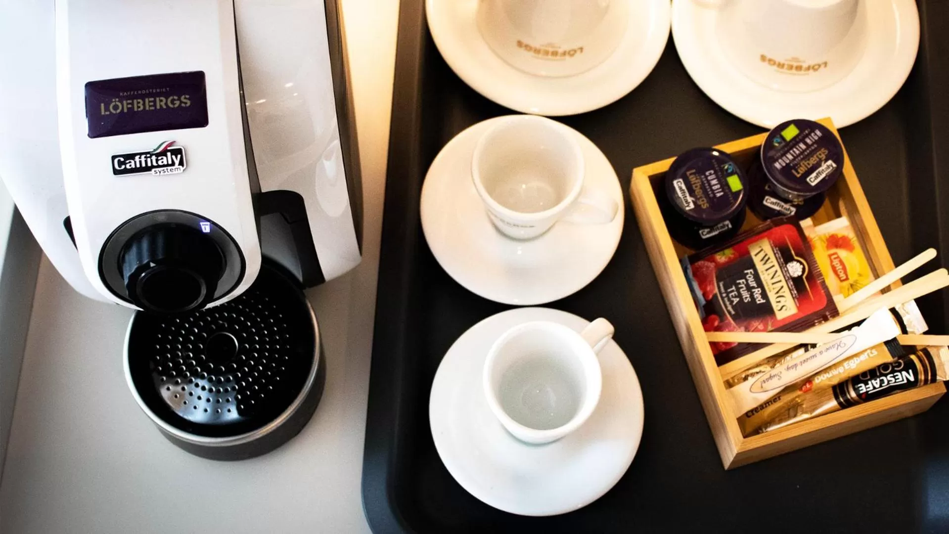Coffee/tea facilities in Hotel Haaga Central Park