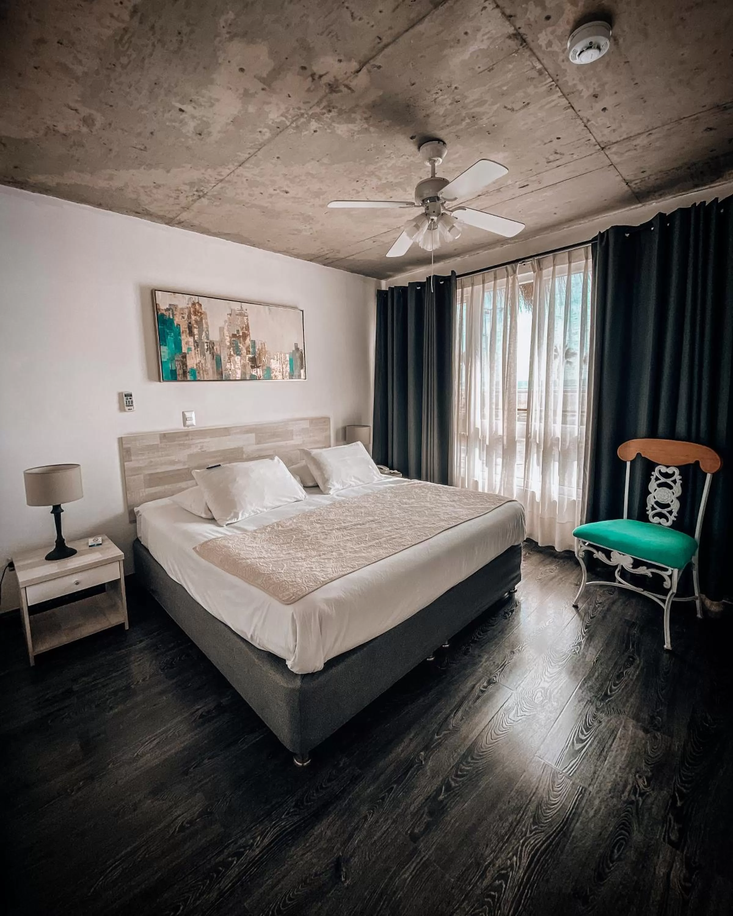 Bedroom, Bed in Hotel Puerto Chinchorro