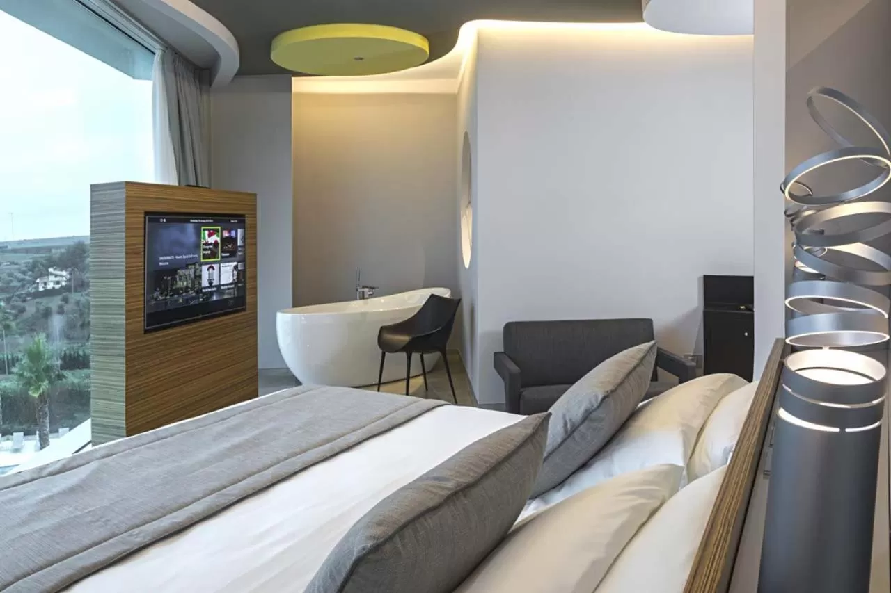 Photo of the whole room, Bed in Borgo San Barbato Resort Spa & Golf