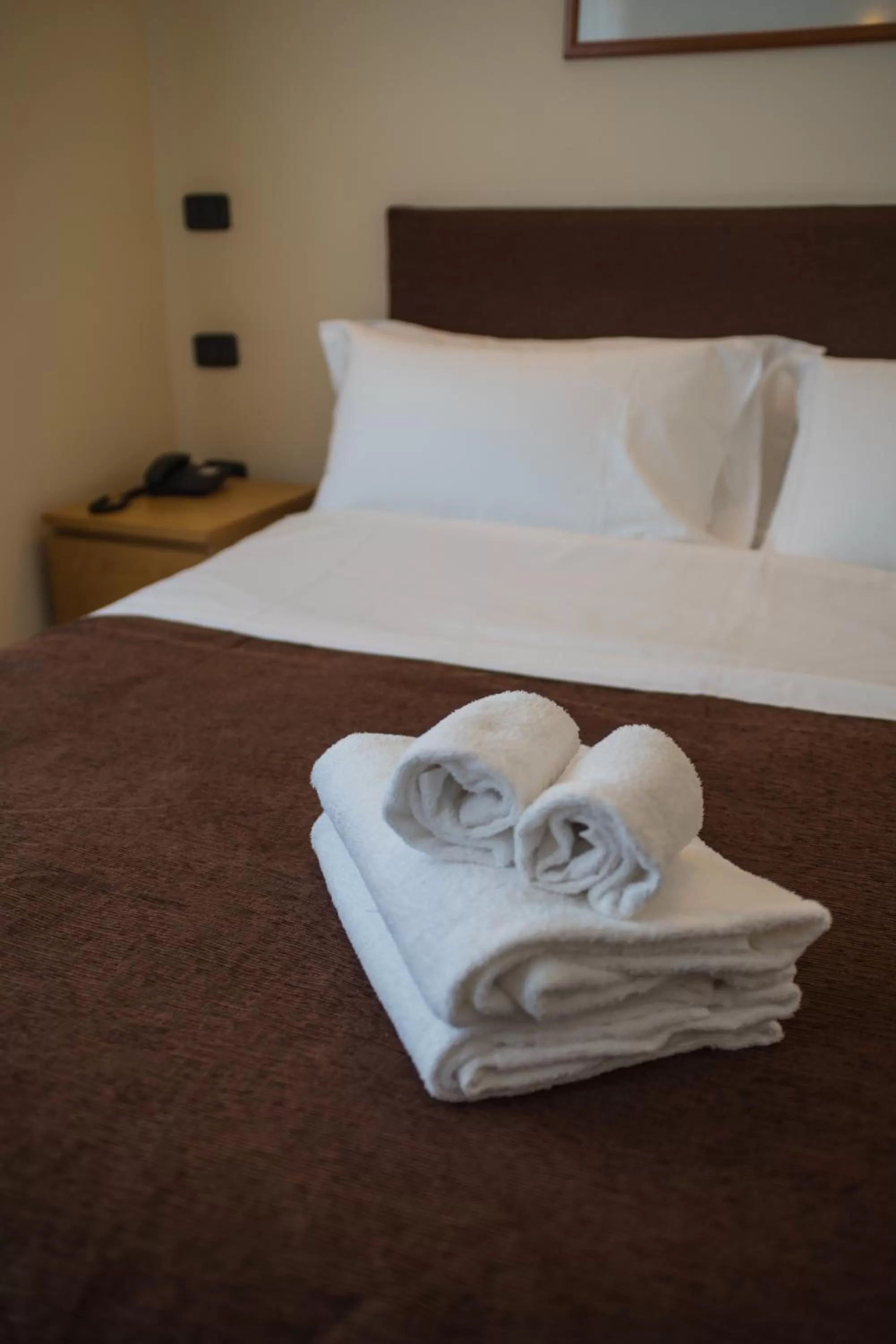 Bedroom, Bed in Corvetto Residence Porto Di Mare