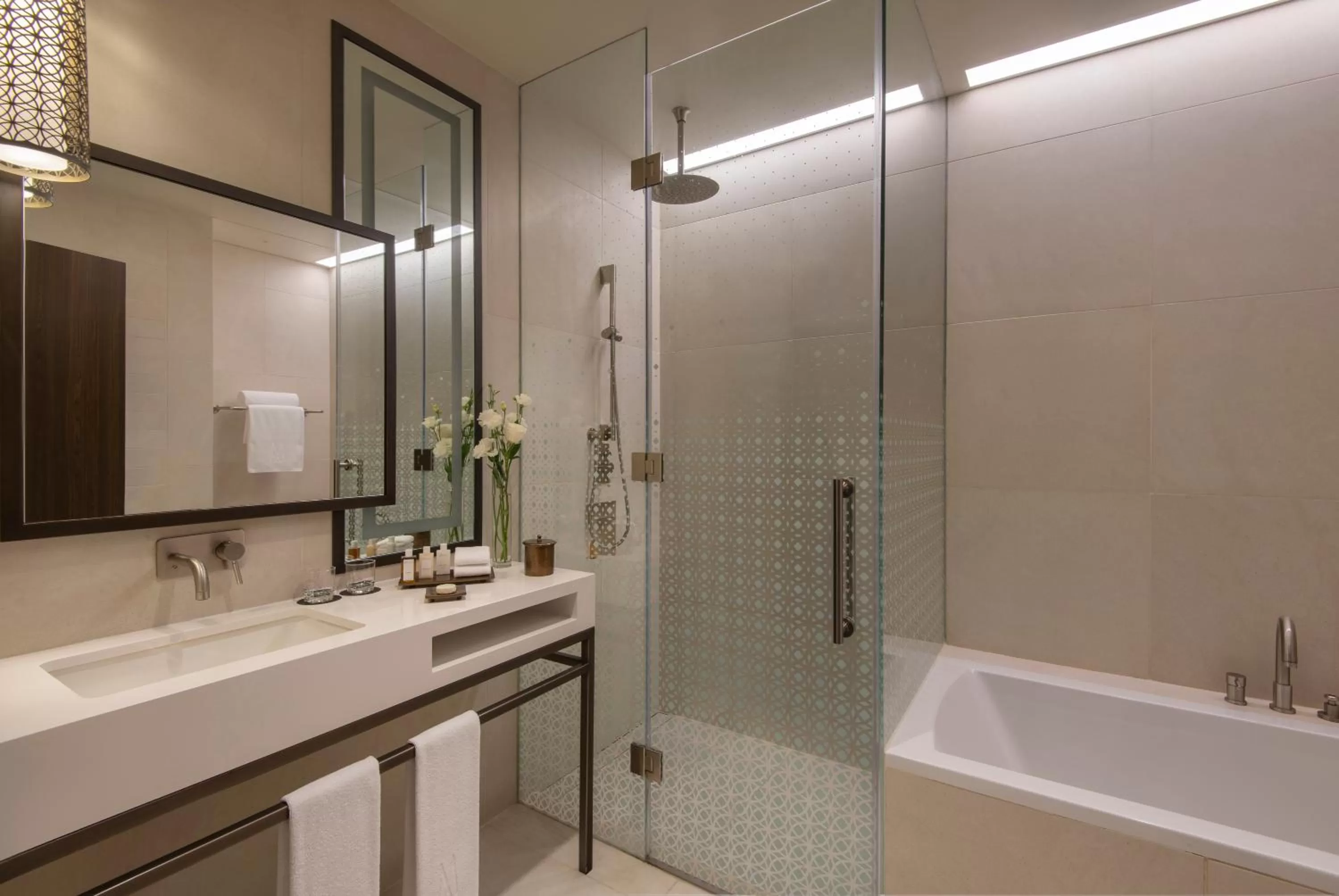 Bathroom in Alwadi Hotel Doha - MGallery Collection