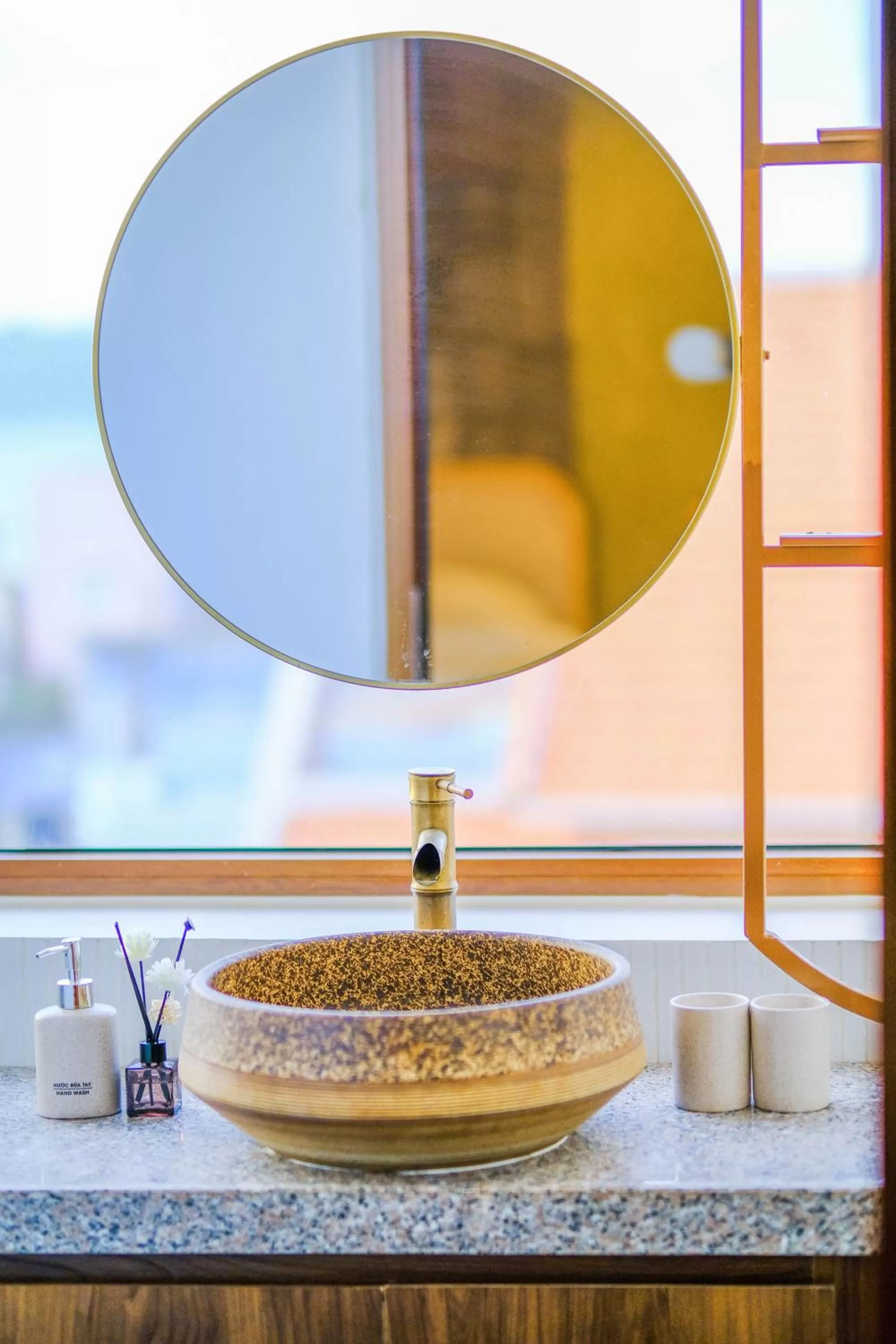 Bathroom in Eo Gió Có Homestay