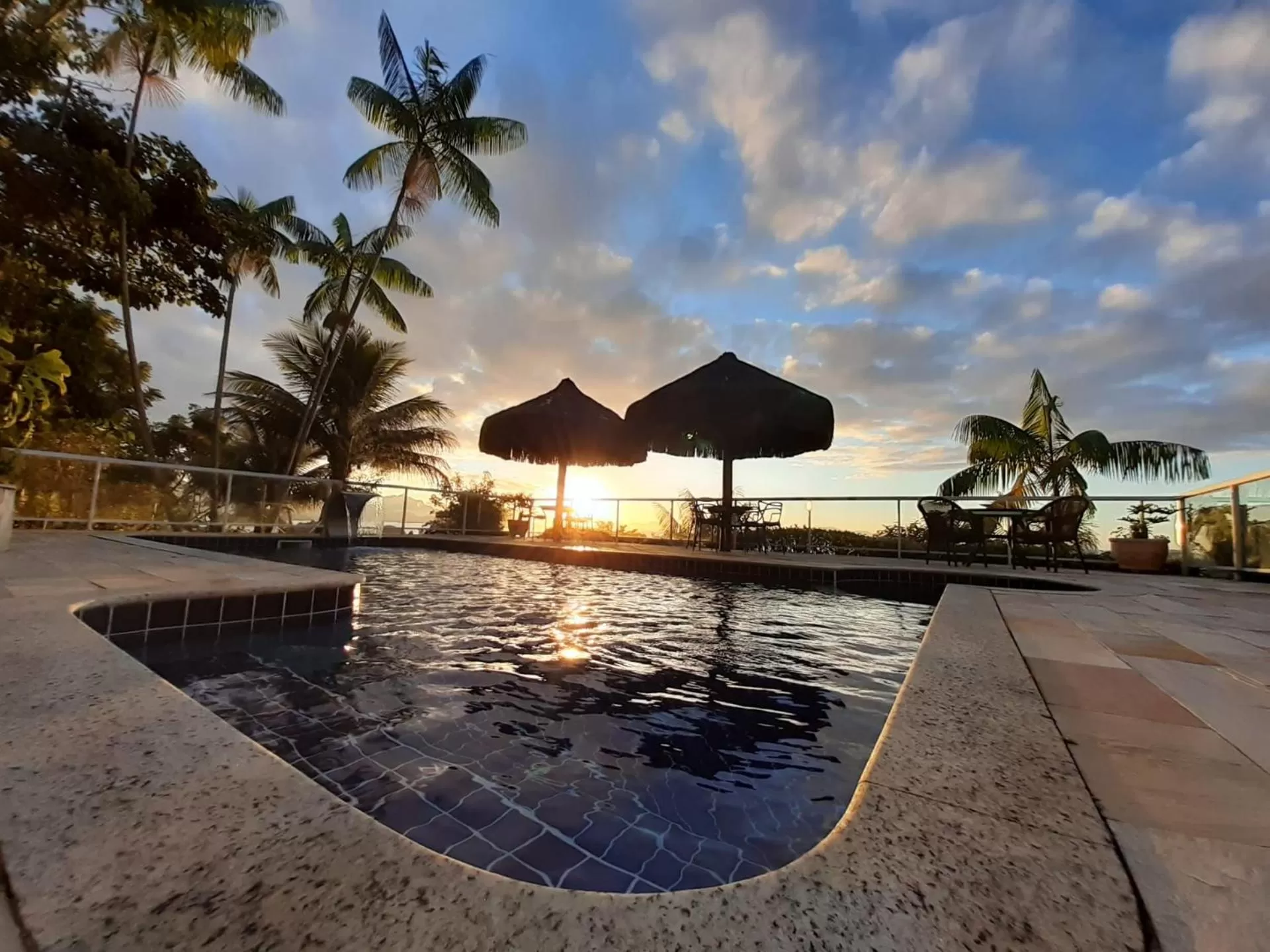 Swimming pool in Pousada Recanto de Paraty