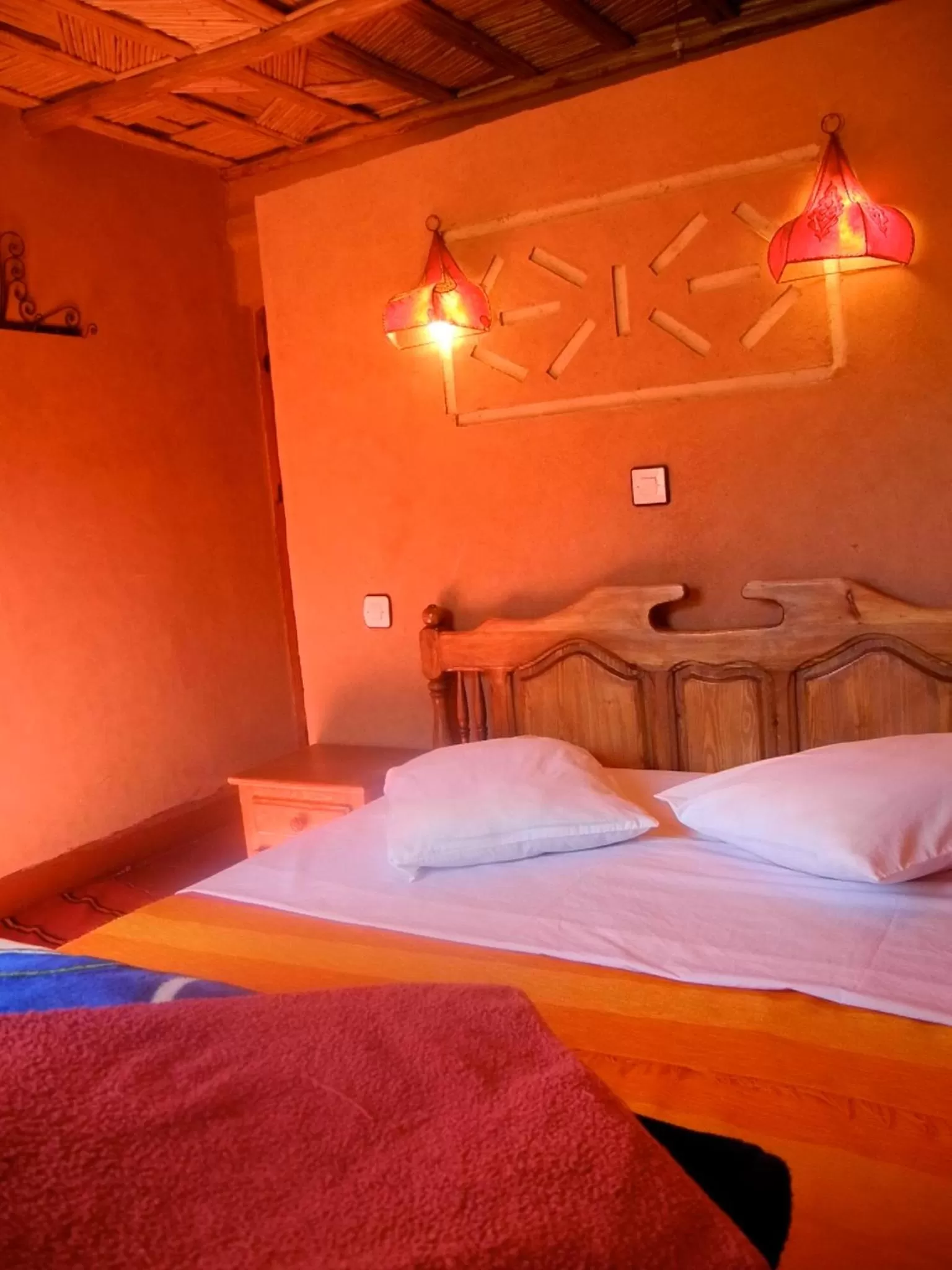 Bed in Maison d'Hôte Valentine