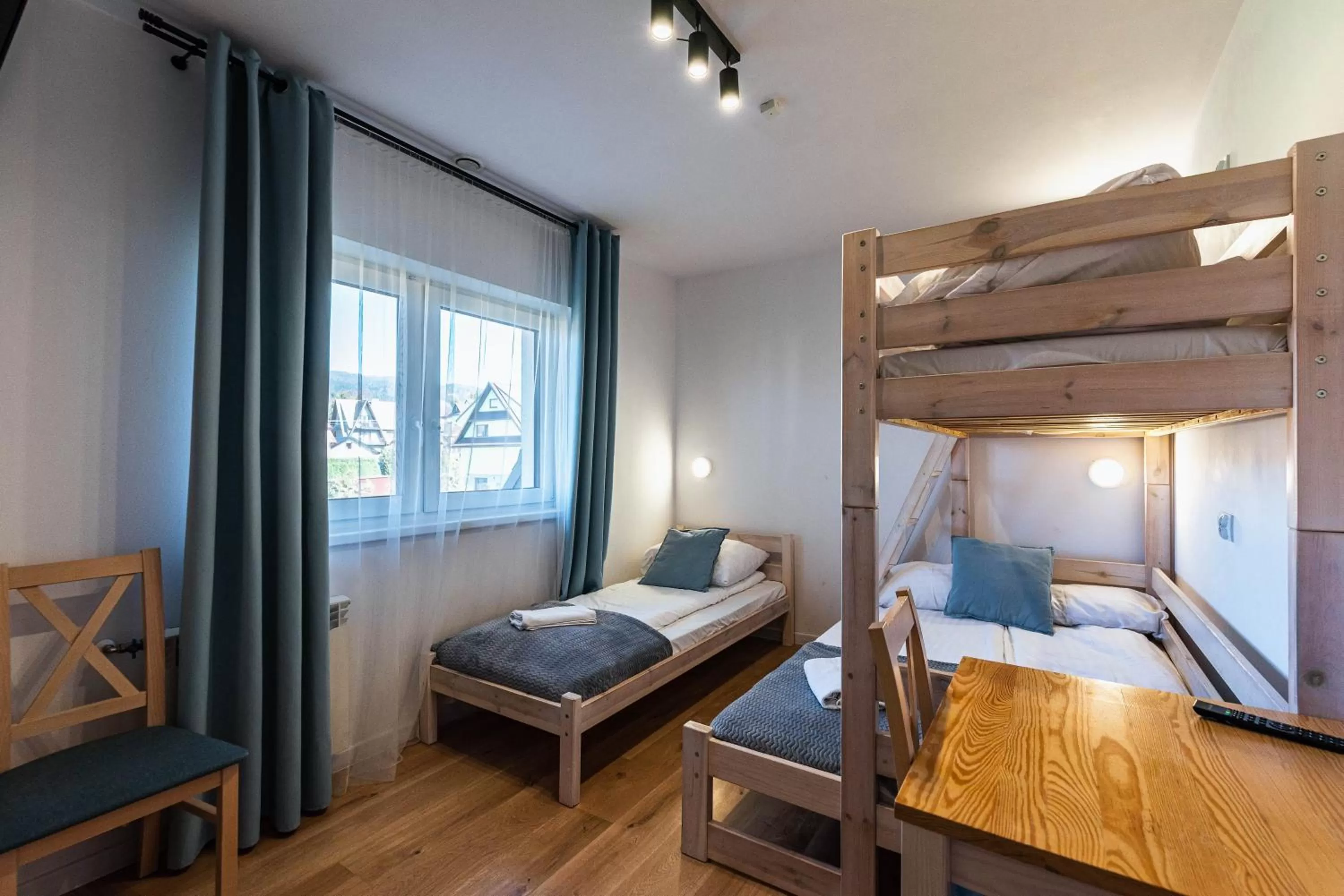 Bed, Bunk Bed in Willa ŻeglarSki