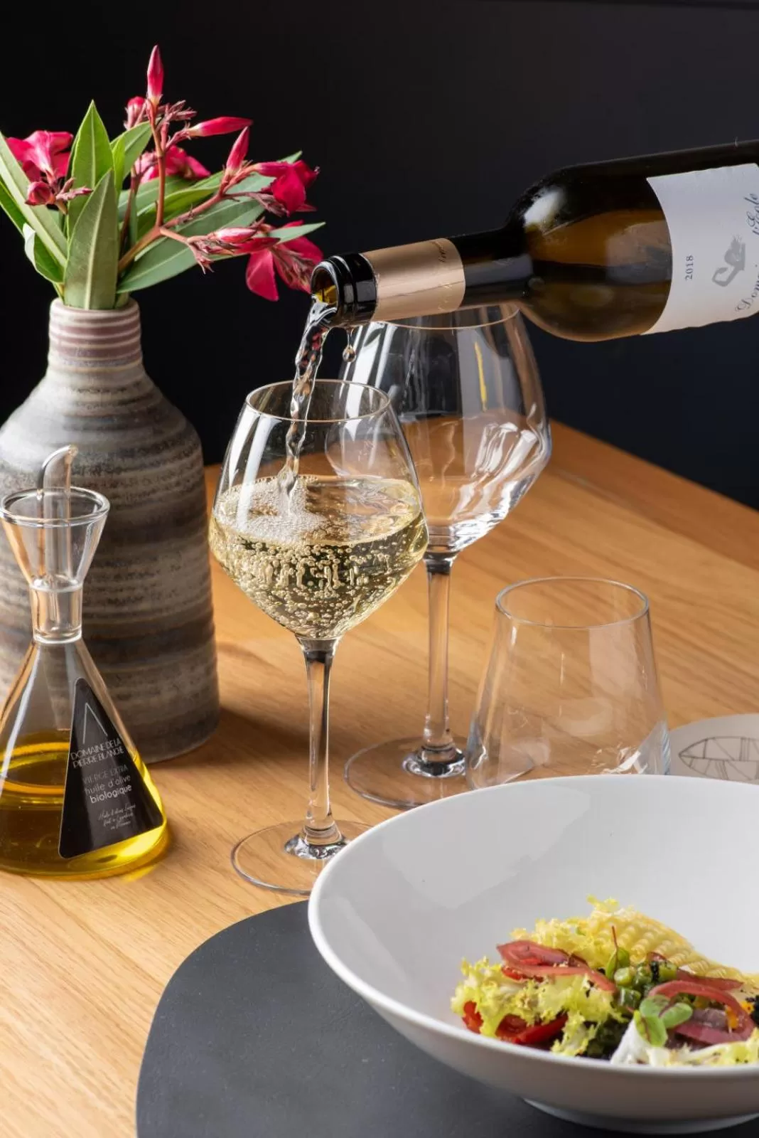 Drinks in Domaine la Pierre Blanche