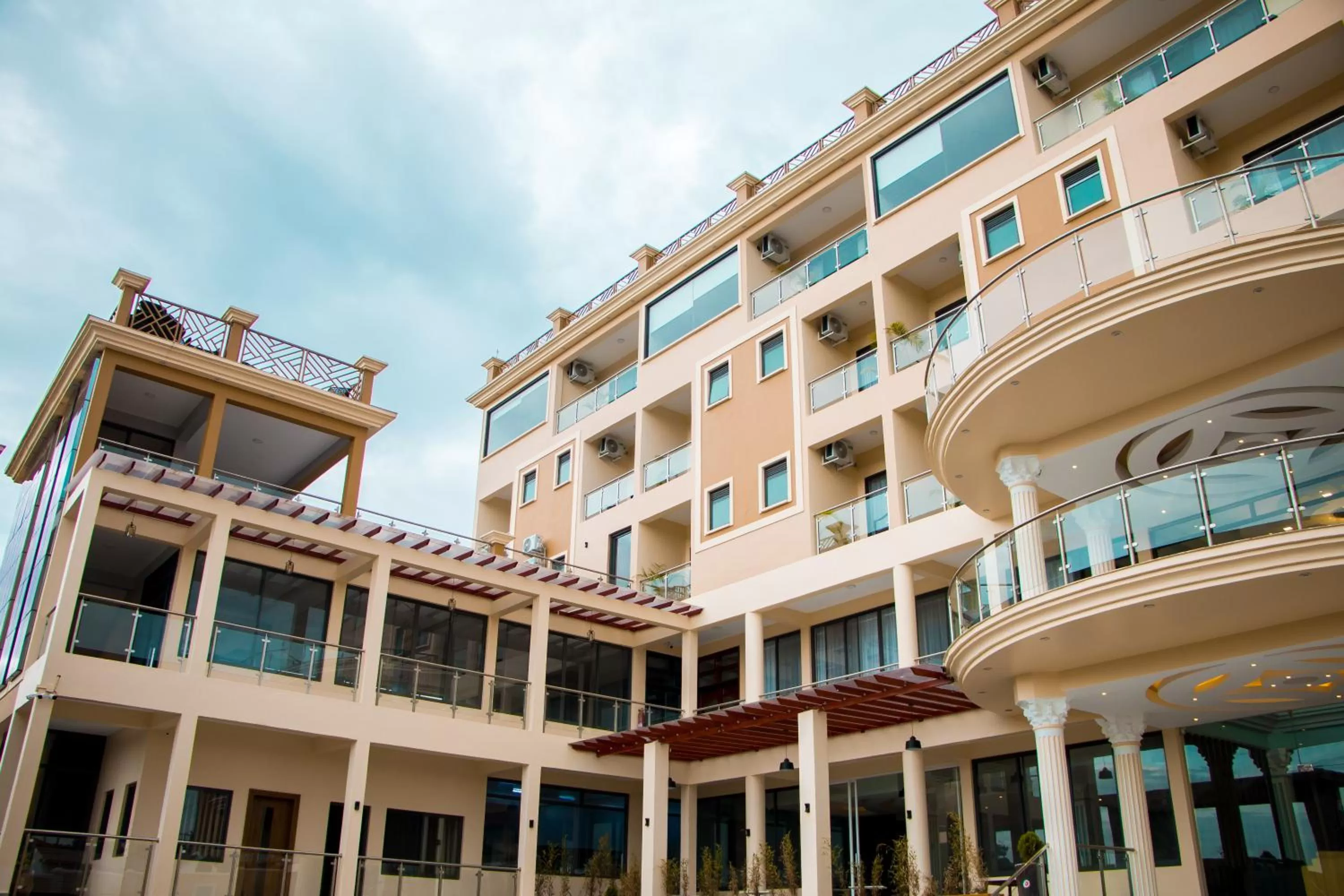 Property building in Hotel Horizon Entebbe