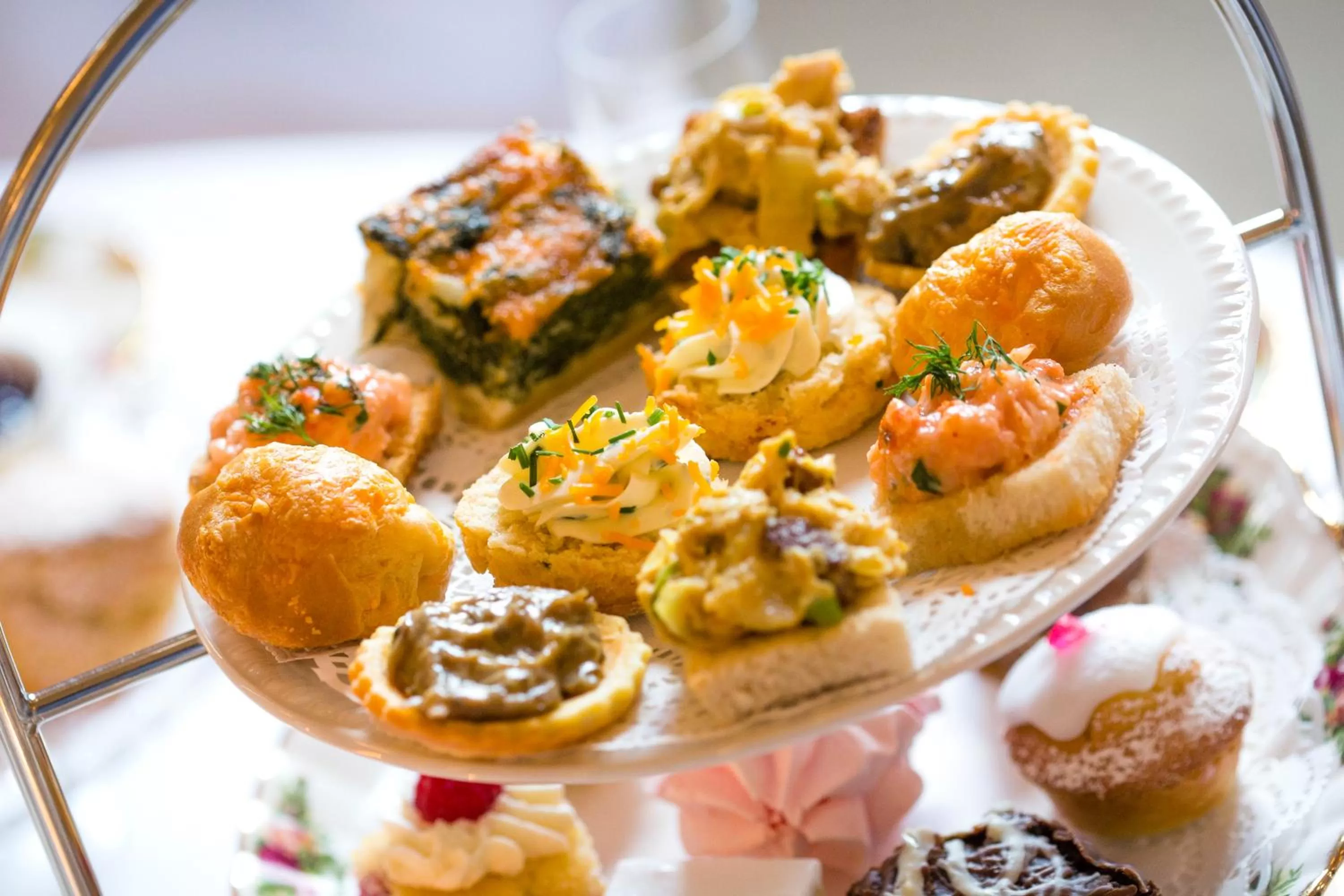 Food close-up in The Angel Hotel