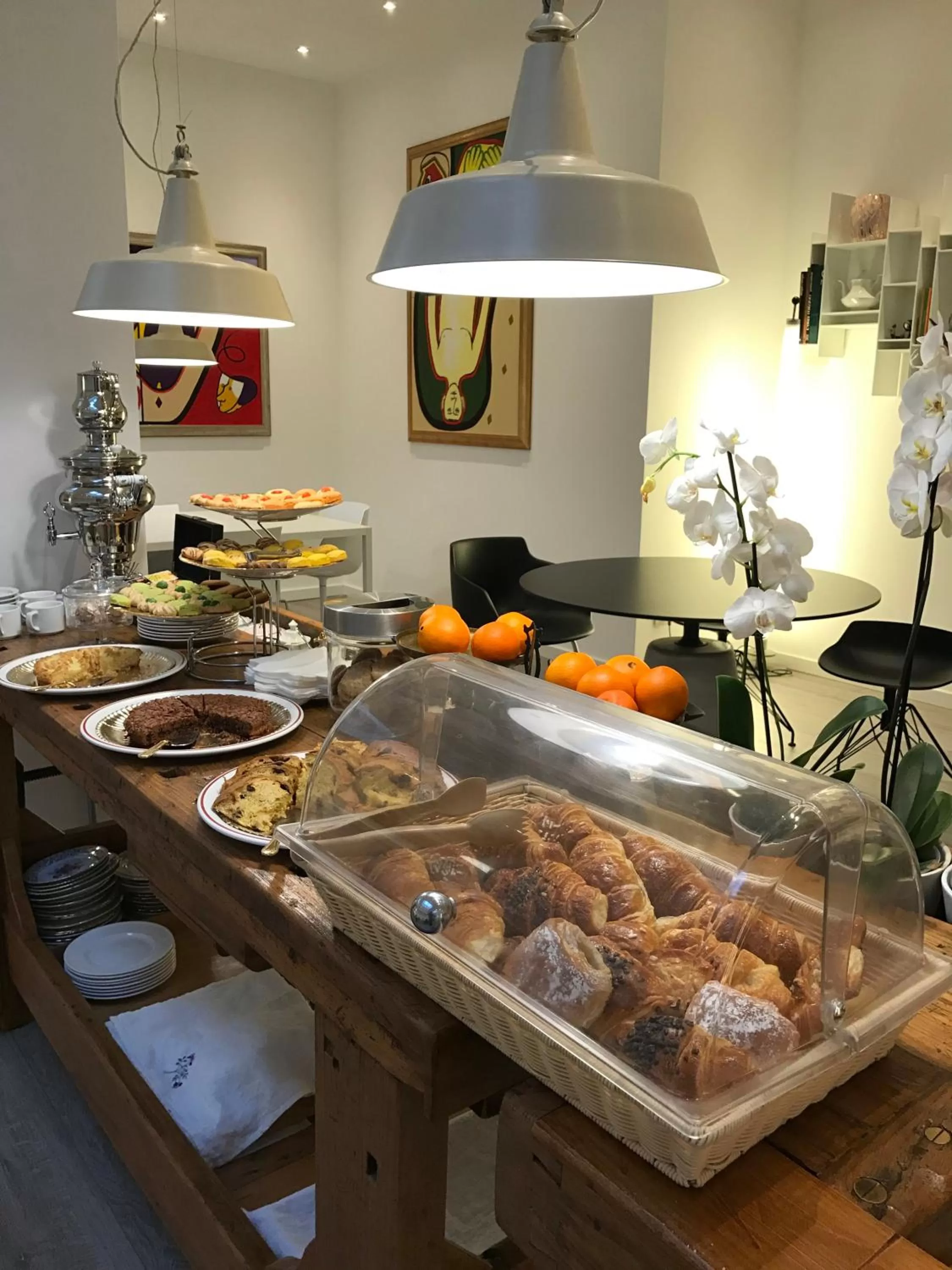 Buffet breakfast in Hotel Bernina