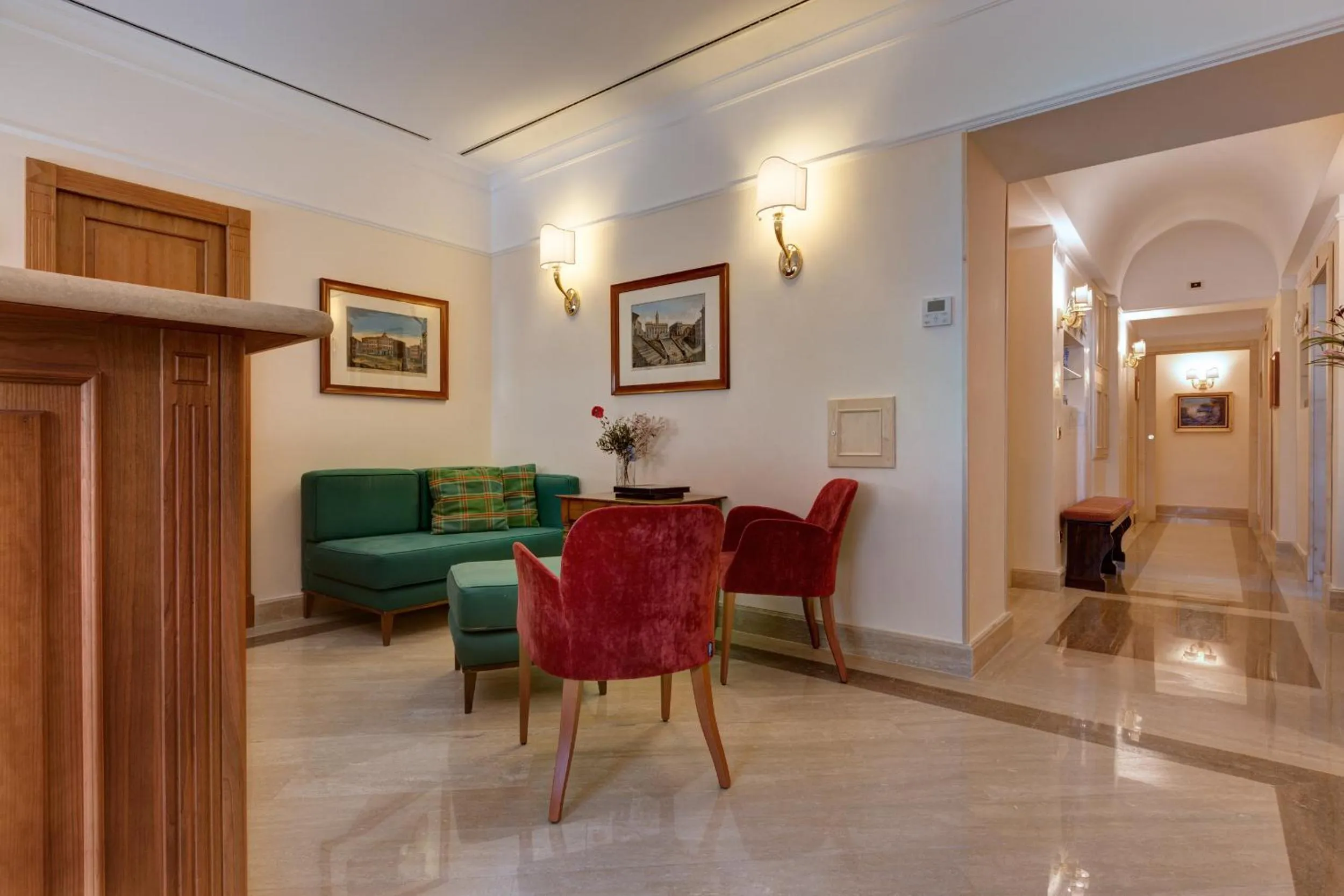 Living room in Residenza RomaCentro